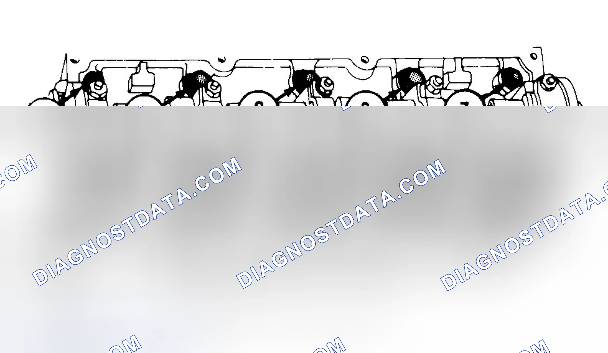 Scheme 7: Typical Cylinder Head Tightening or Loosening Sequence