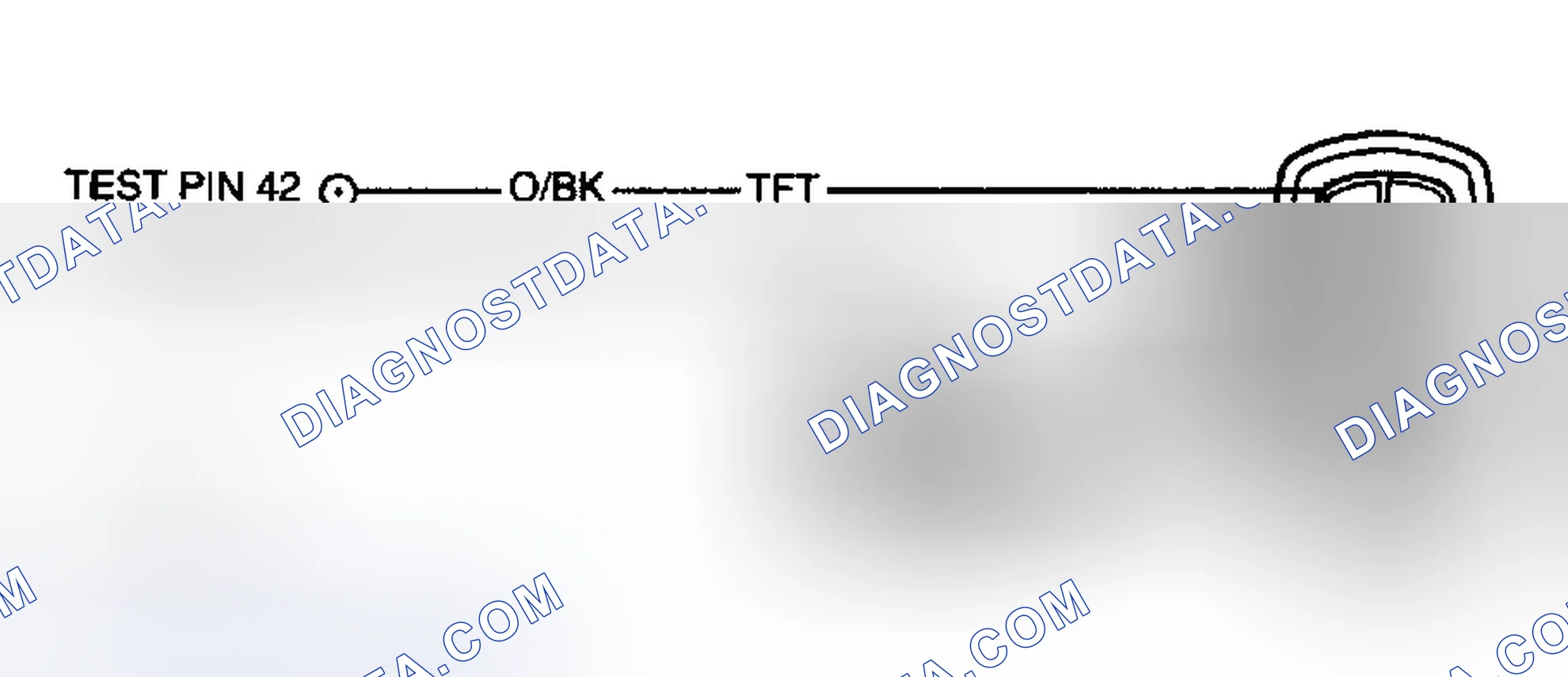 Scheme 255: TFT Sensor Circuit At E4OD Transmission