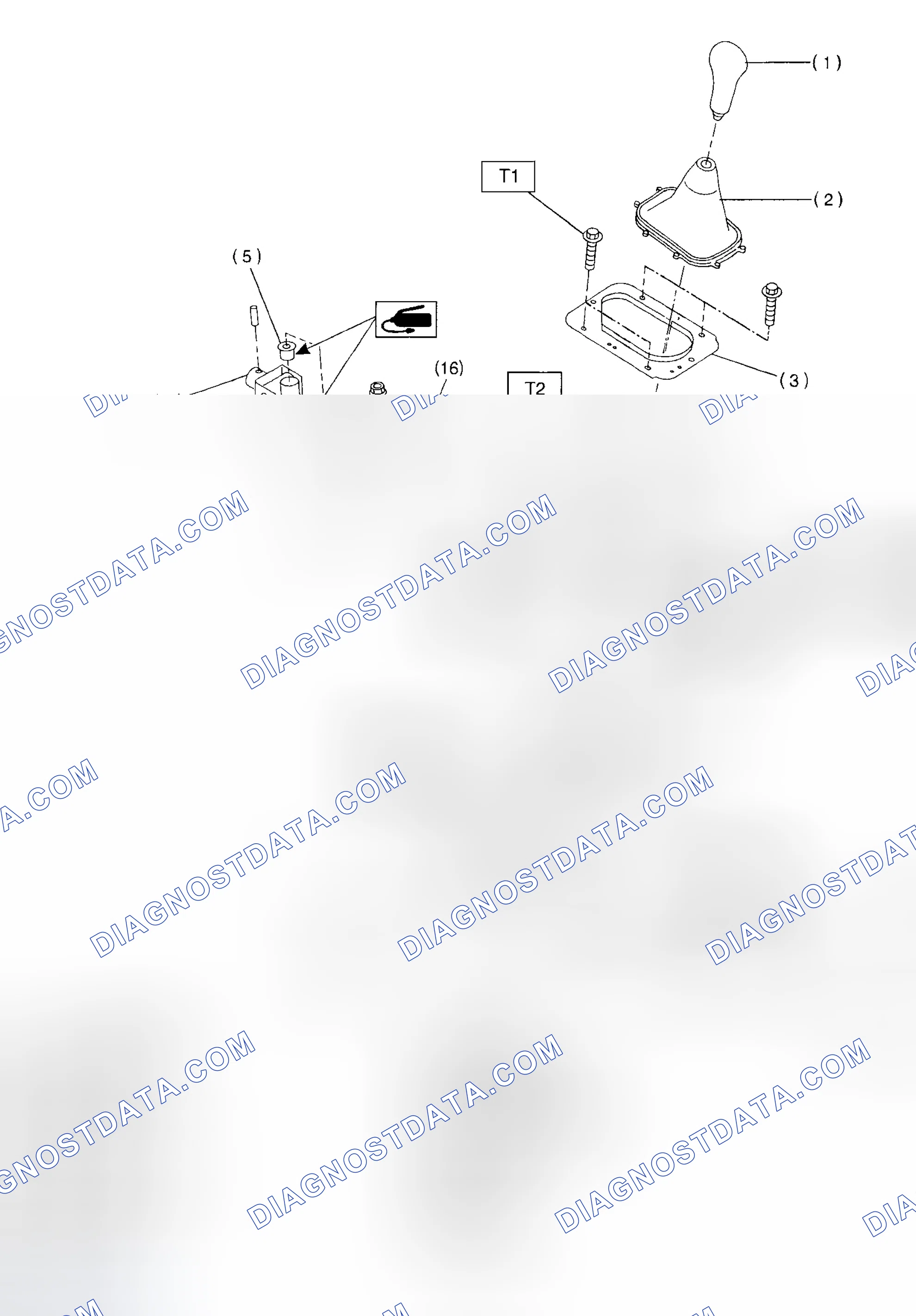 Scheme 27: Identifying MT Select Lever Components