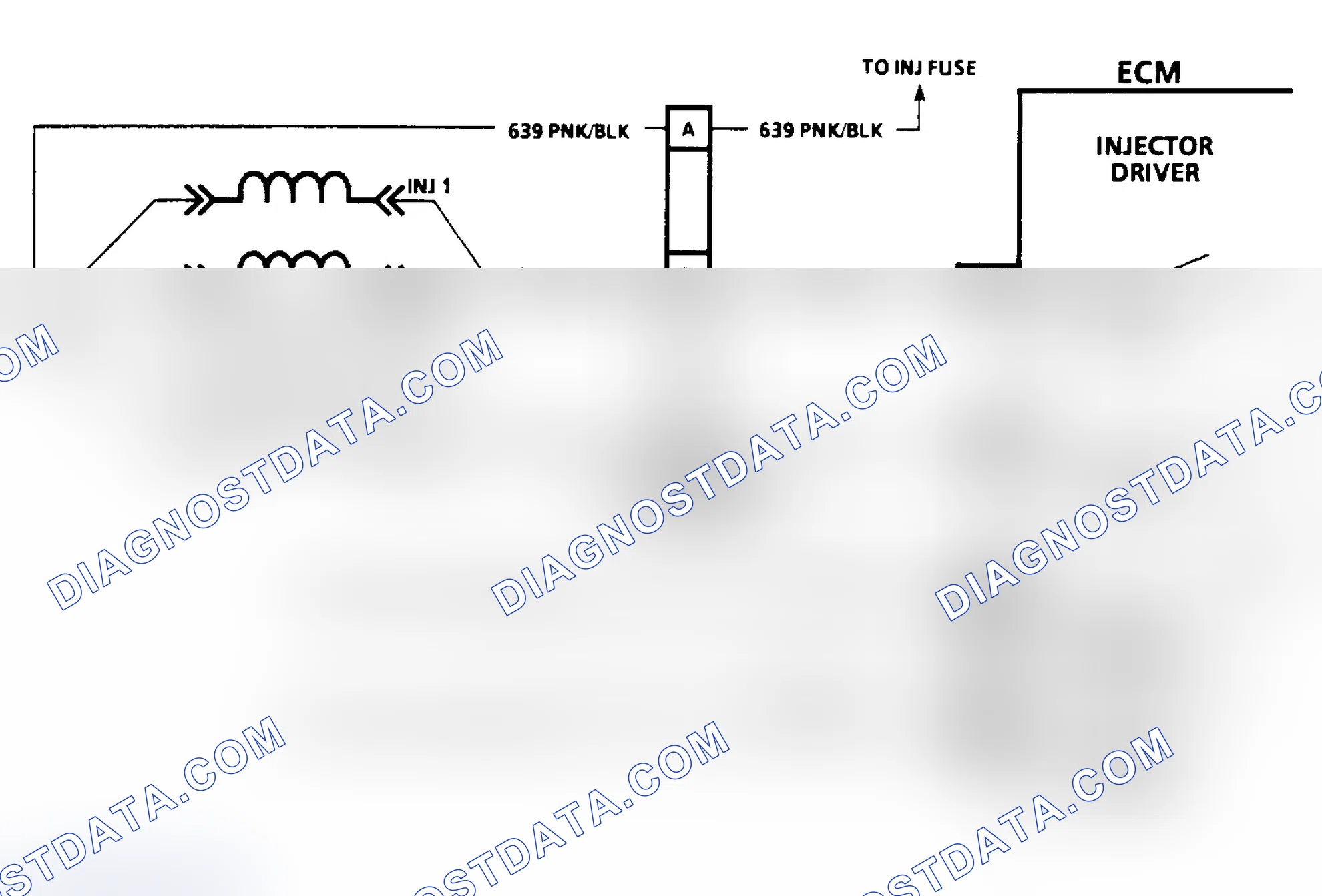Scheme 229: Code 65, Schematic, W Body, Injector Current Low