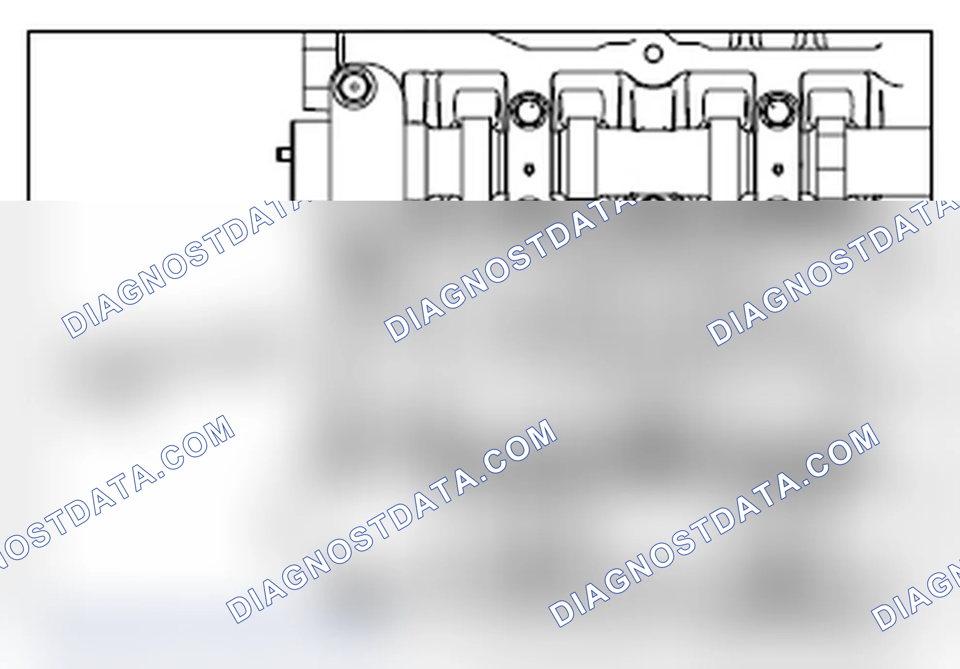 Scheme 744: >> B << CAMSHAFT/BEARING/THRUST CAMSHAFT BEARING CAP/CAMSHAFT BEARING CAP/OIL FEEDING CAMSHAFT BEARI