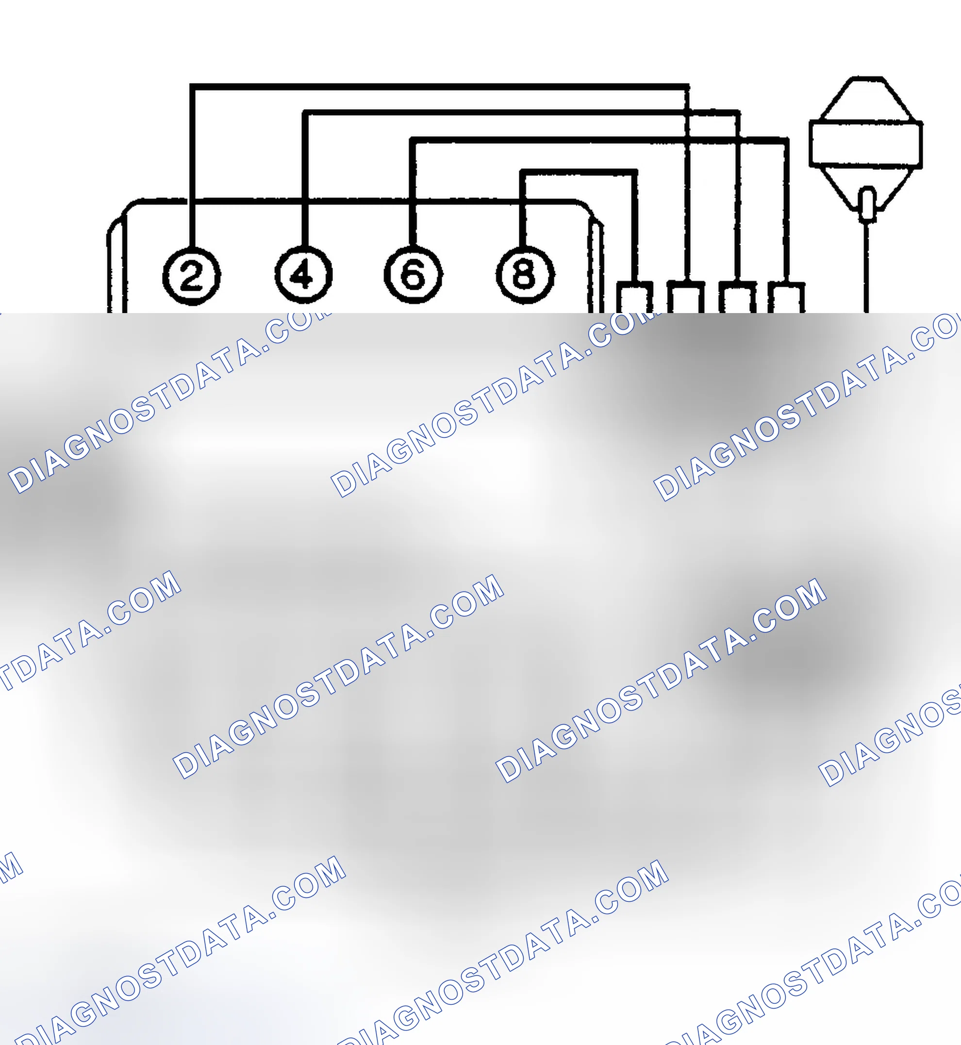 Scheme 8: Firing Order (5.0L & 5.7L)