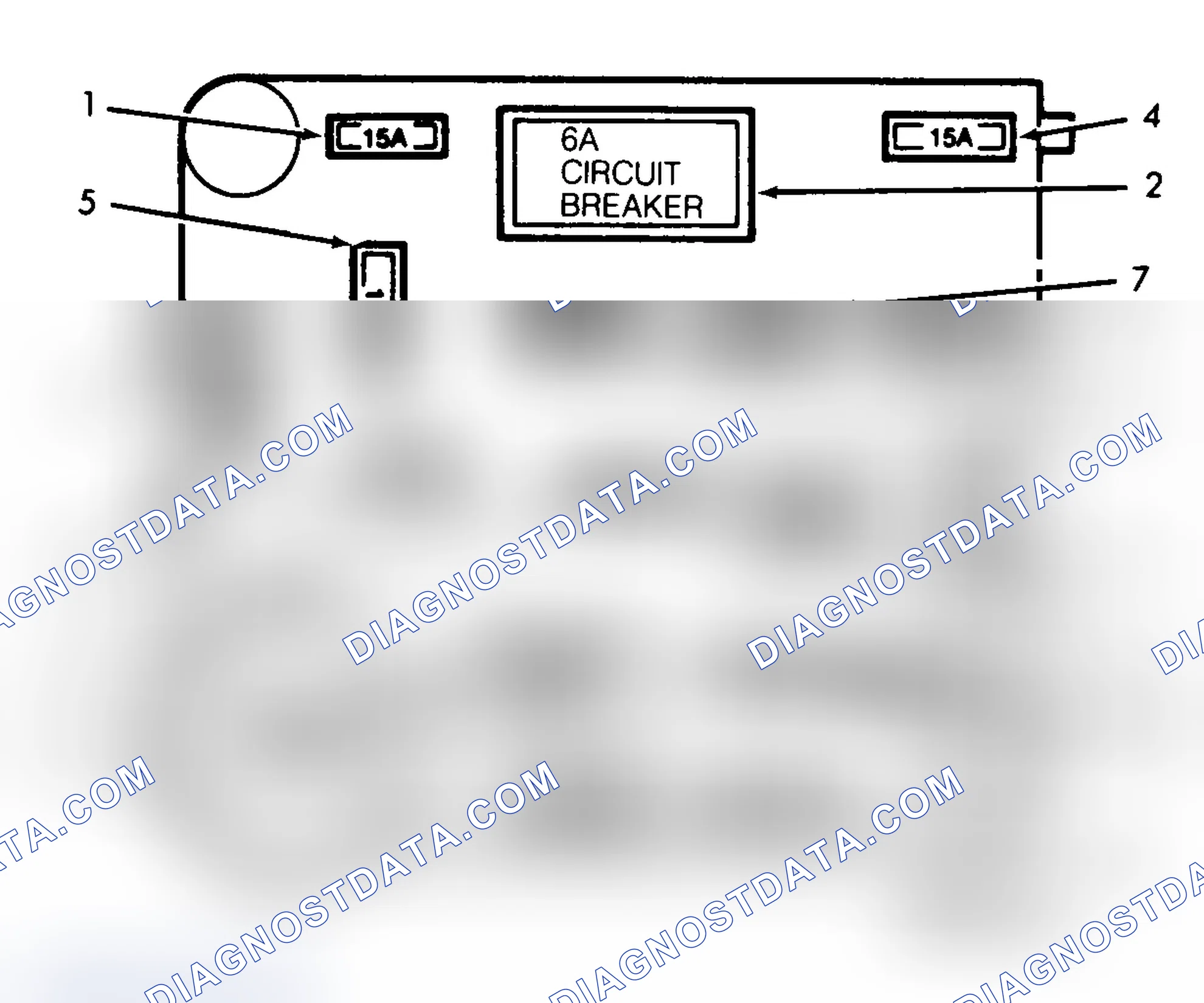 Scheme 10: INTERIOR FUSE PANEL IDENTIFICATION (1983-88 MODELS)