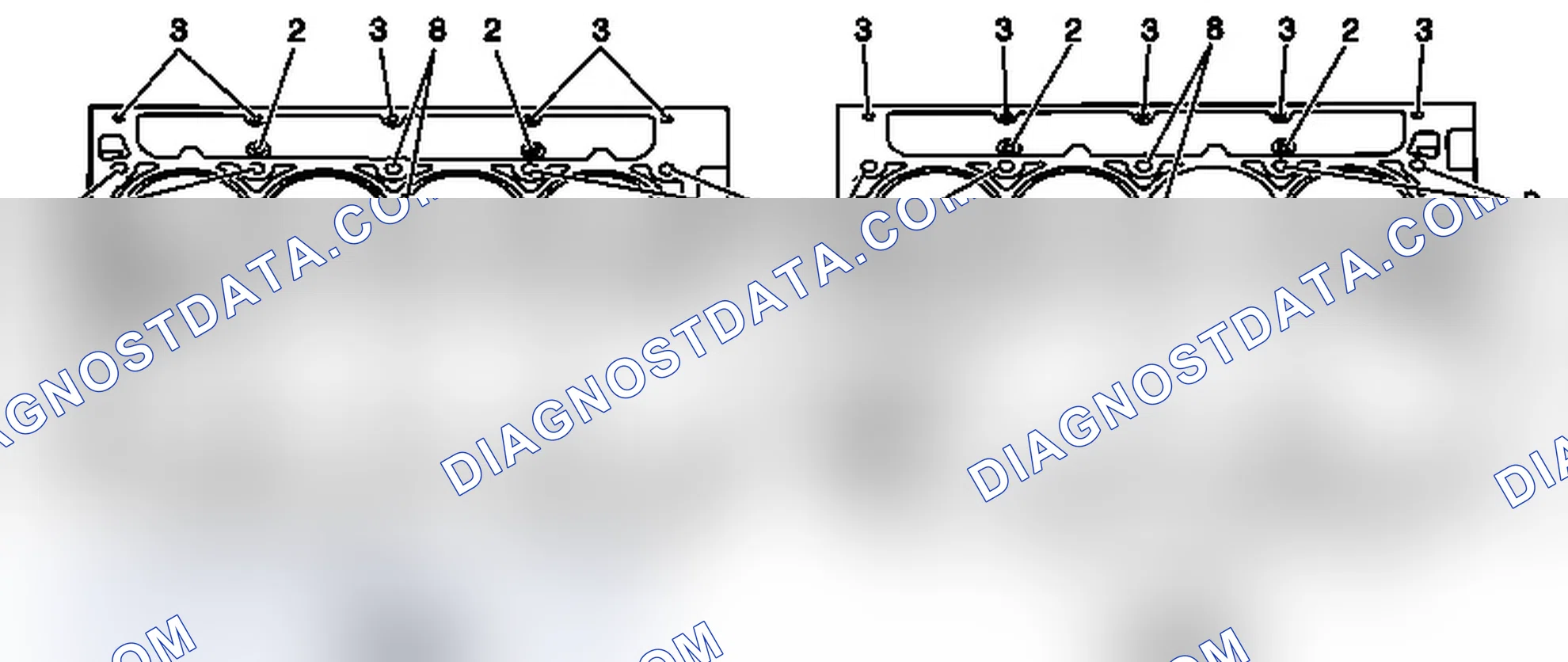 Scheme 69: Engine Block- Left/Right Side Views