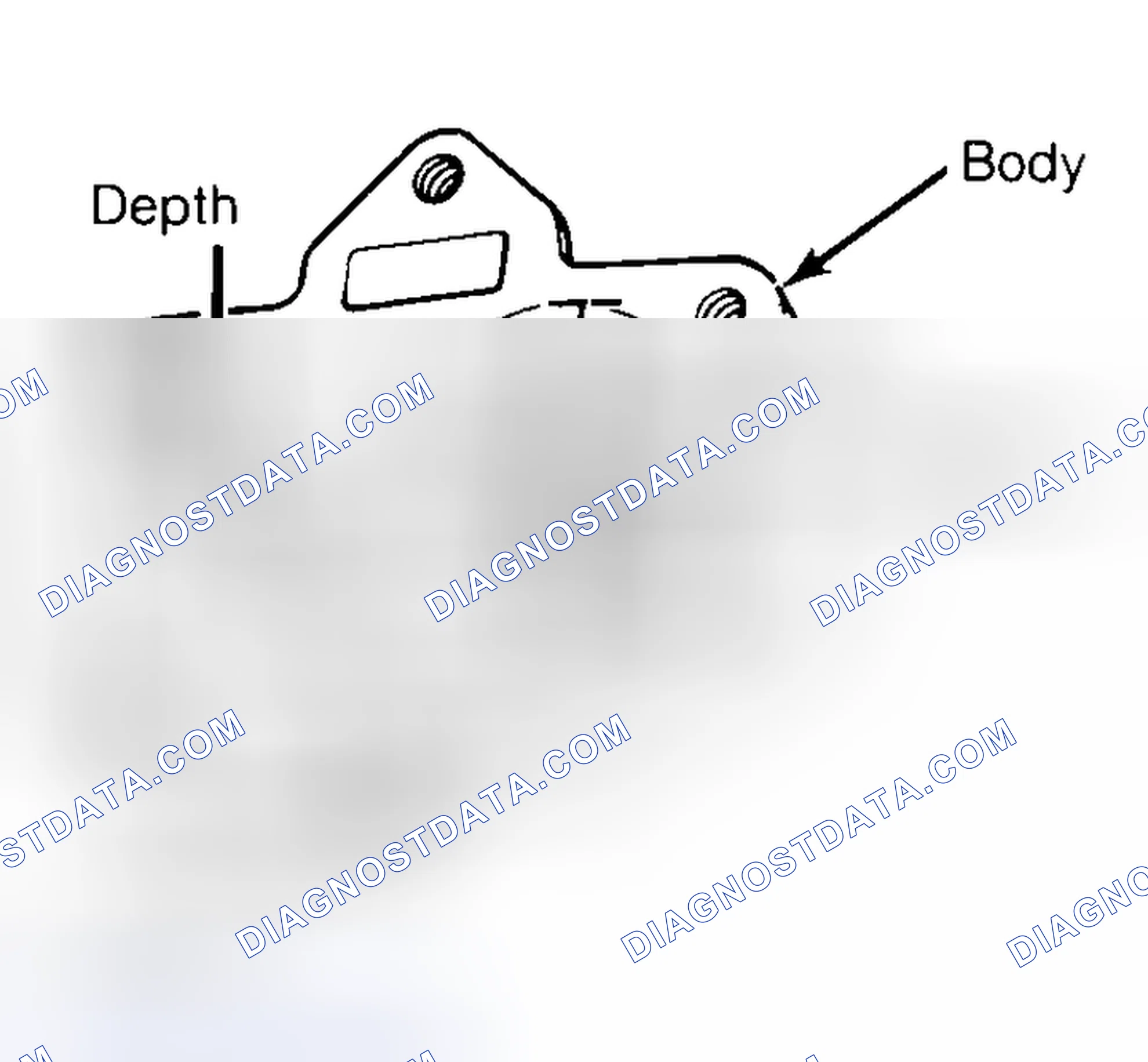 Scheme 35: Measuring Oil Pump Gear Cavity