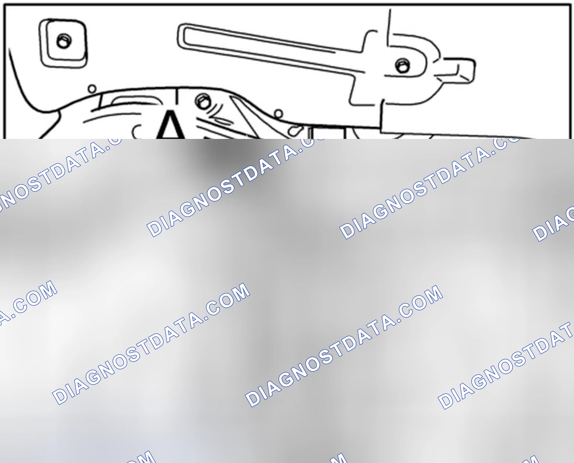 Scheme 6: Measuring point for front axle