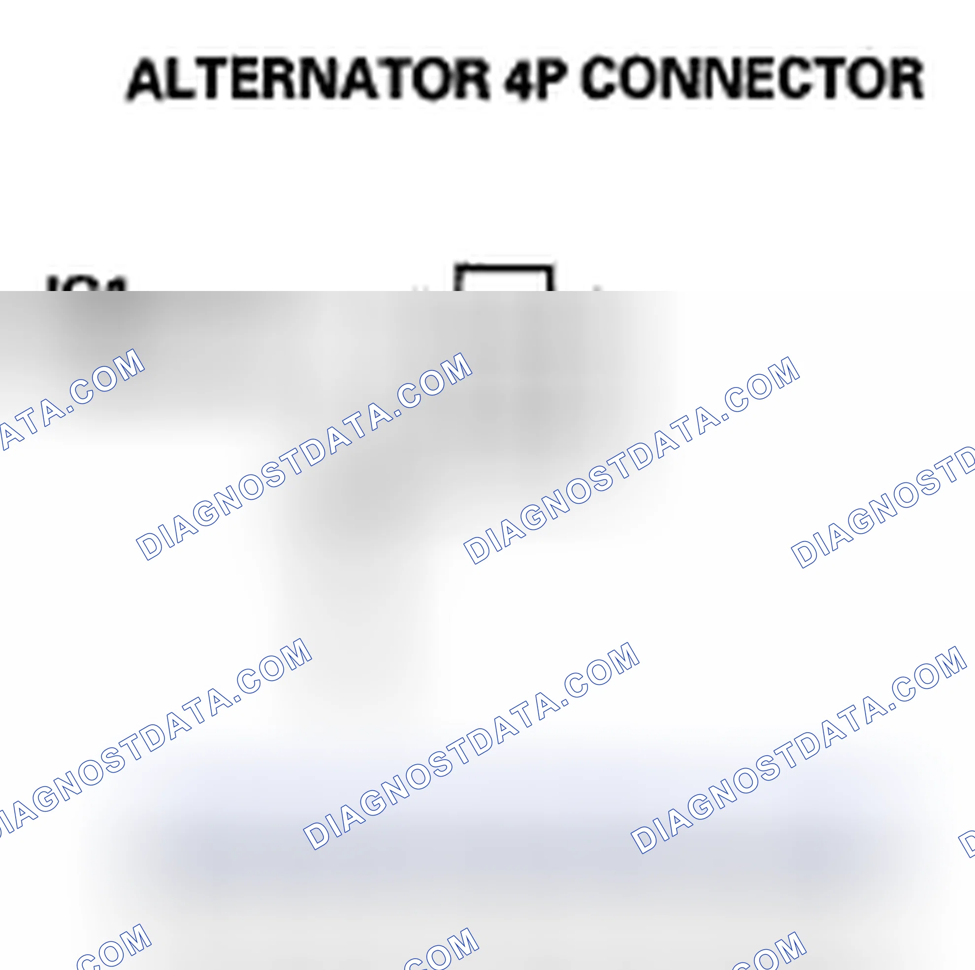 Scheme 86: DTC P16BC: Alternator FR Terminal Circuit/ IGP Circuit Low Voltage