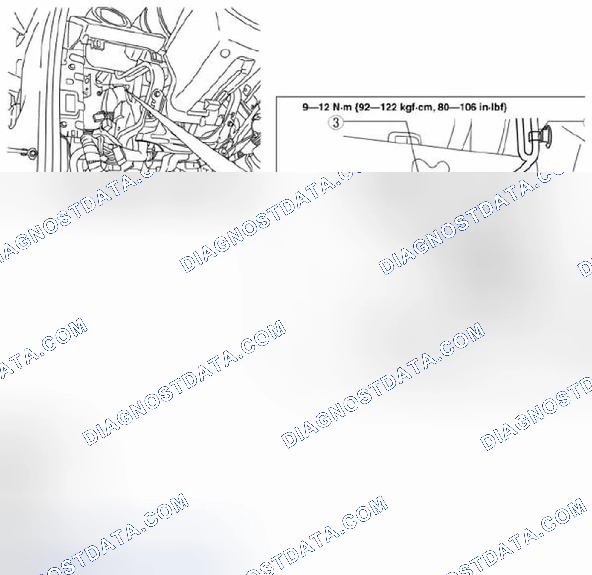 Scheme 172: KEYLESS RECEIVER REMOVAL/INSTALLATION