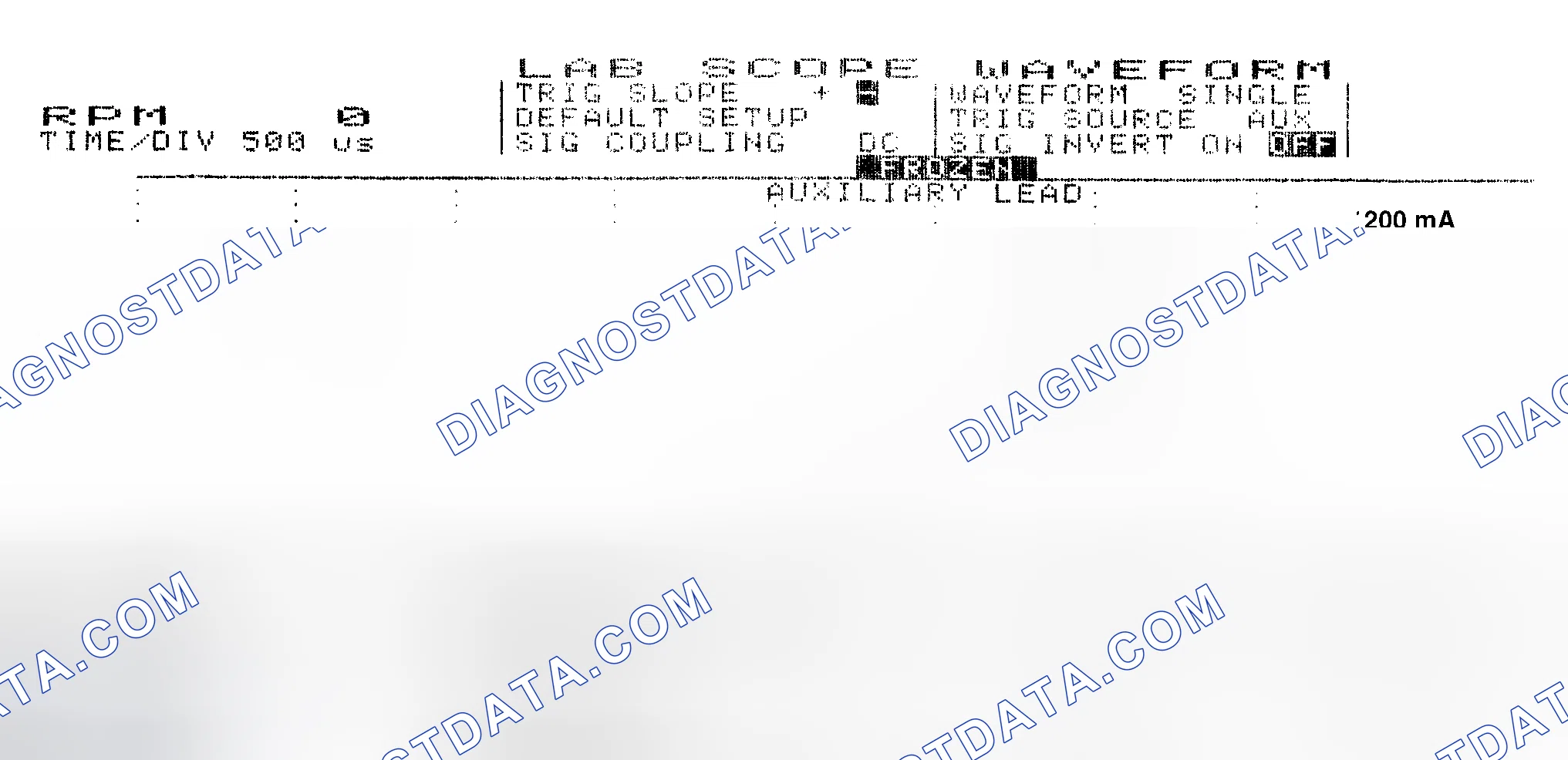 Scheme 17: Single Injector w/Normal Current Flow - Current Pattern