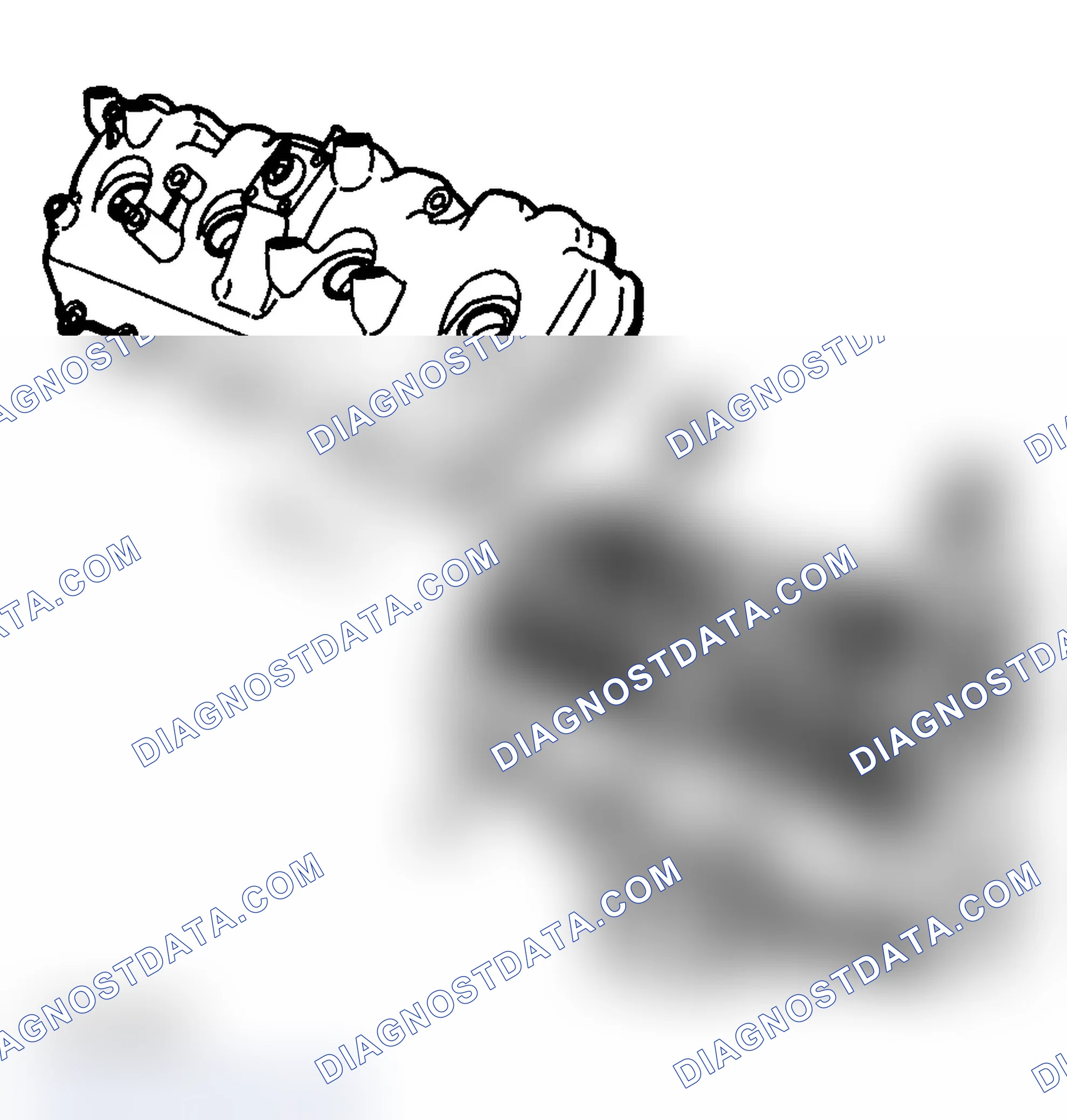 Scheme 943: Valve Rocker Arm Cover Removal - Upper Right
