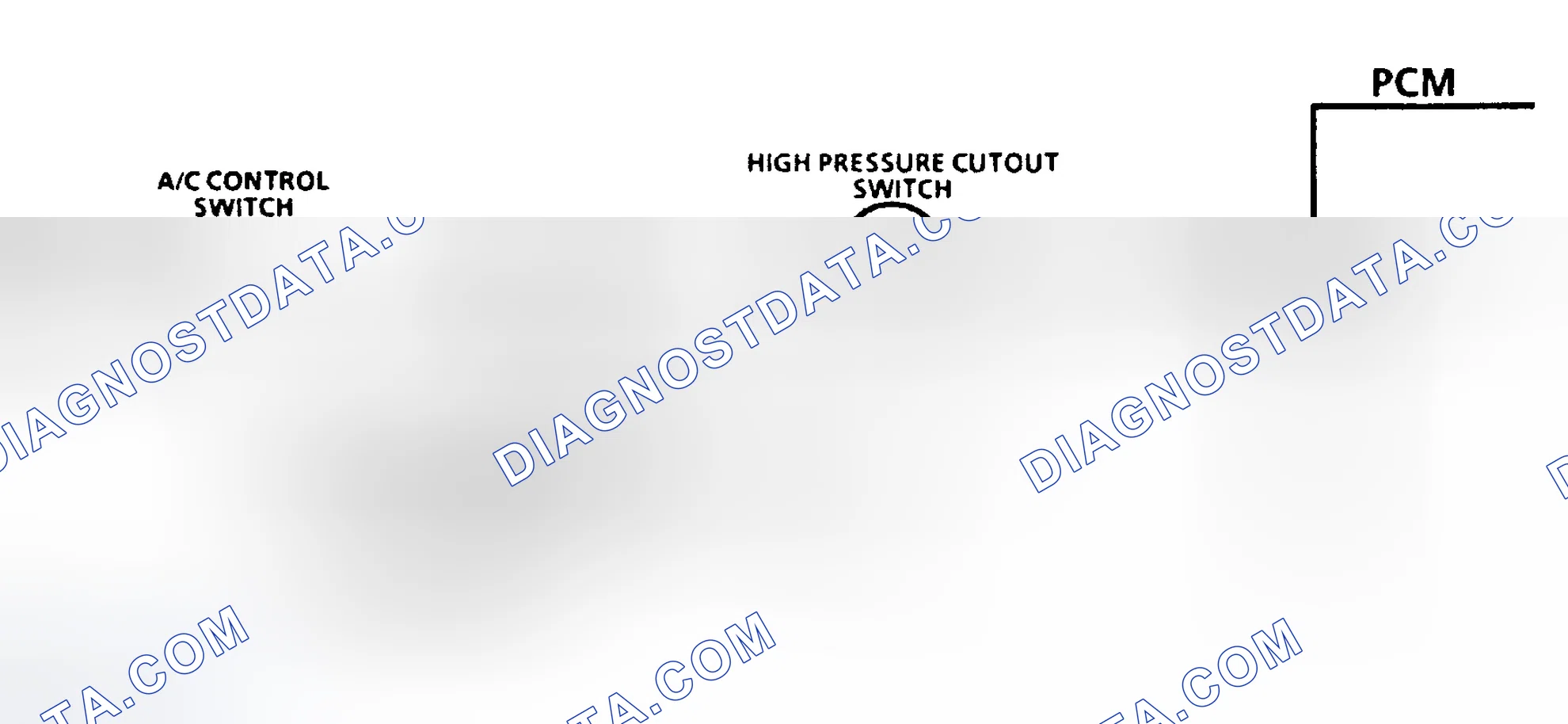 Scheme 234: A/C REQUEST SIGNAL CIRCUIT DIAGNOSIS