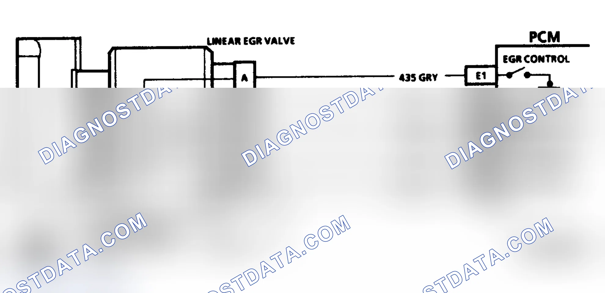 Scheme 30: Code 32 Schematic ("L" & "M" Series & "S" & "T" Series Pickup 4.3L (VIN W) Exc. W/ Calif. Emissions) EGR Circuit Error With Linear EGR