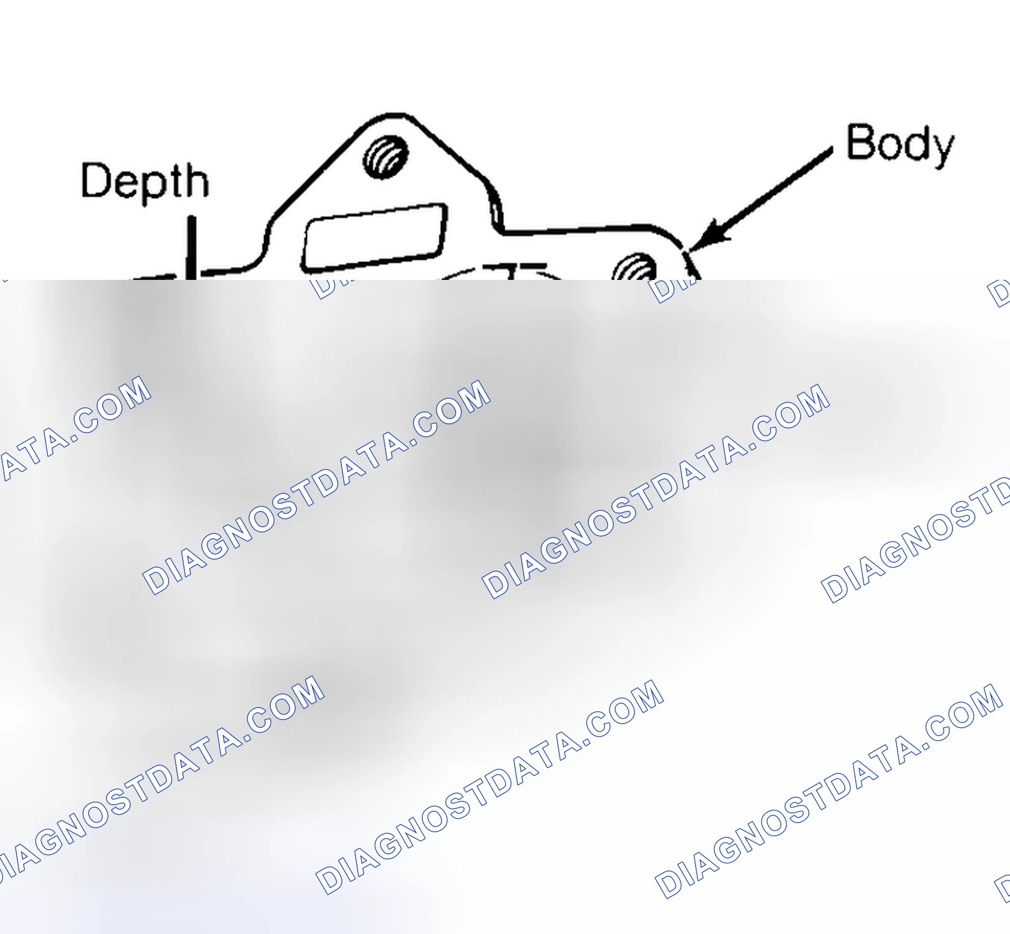Scheme 35: Measuring Oil Pump Gear Cavity