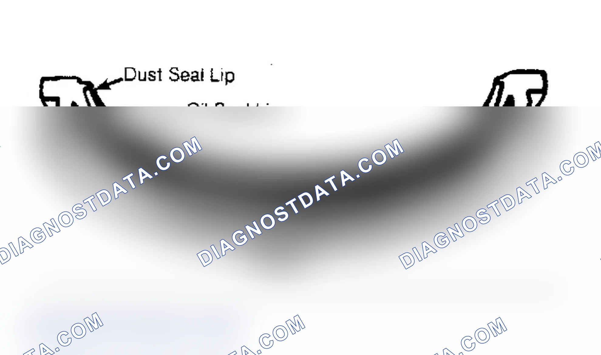Scheme 84: Rear Main Oil Seal Oil seal lip faces toward front of engine.