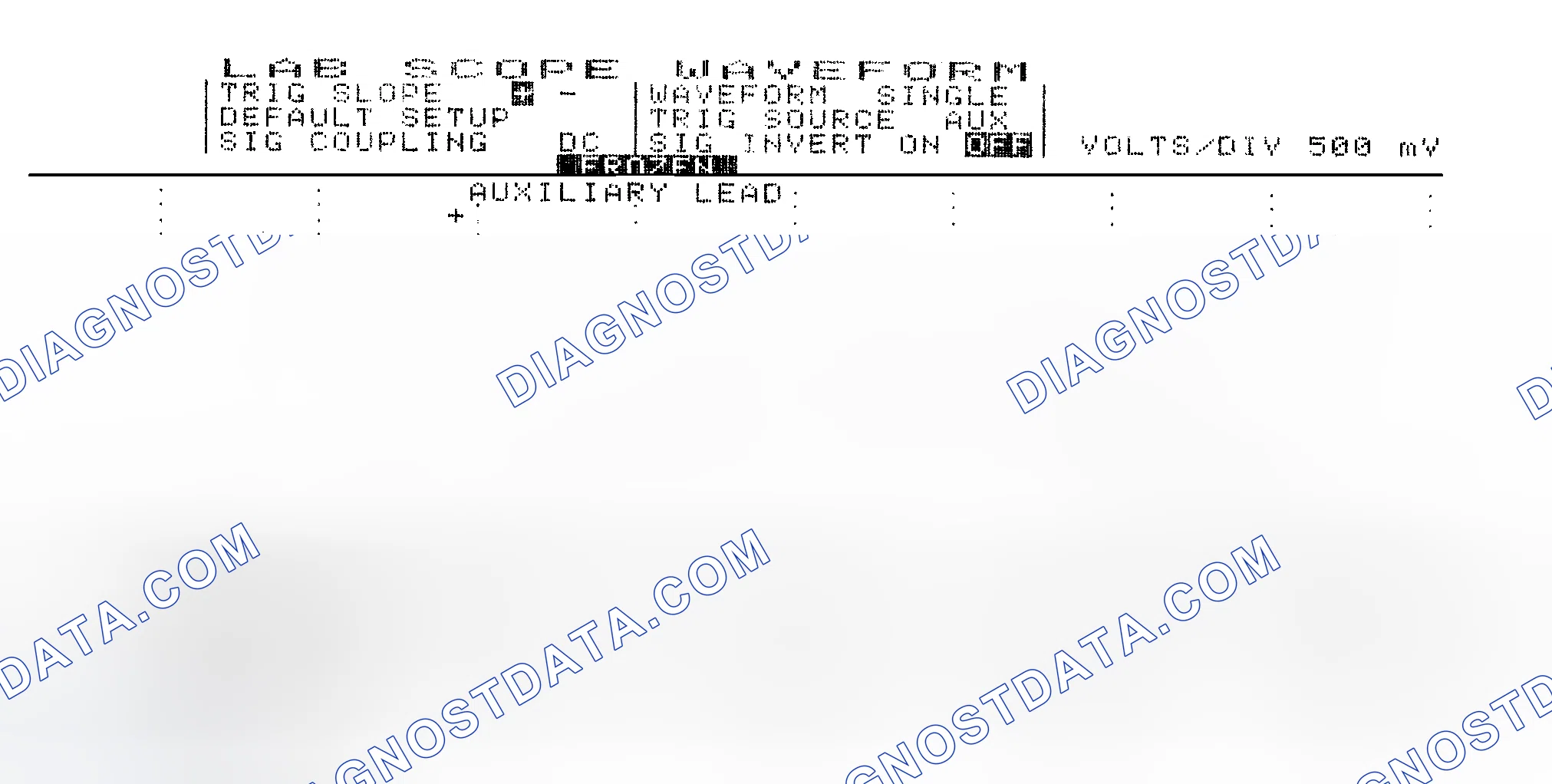 Scheme 14: Single Injector w/Excessive Current Flow - Current Pattern