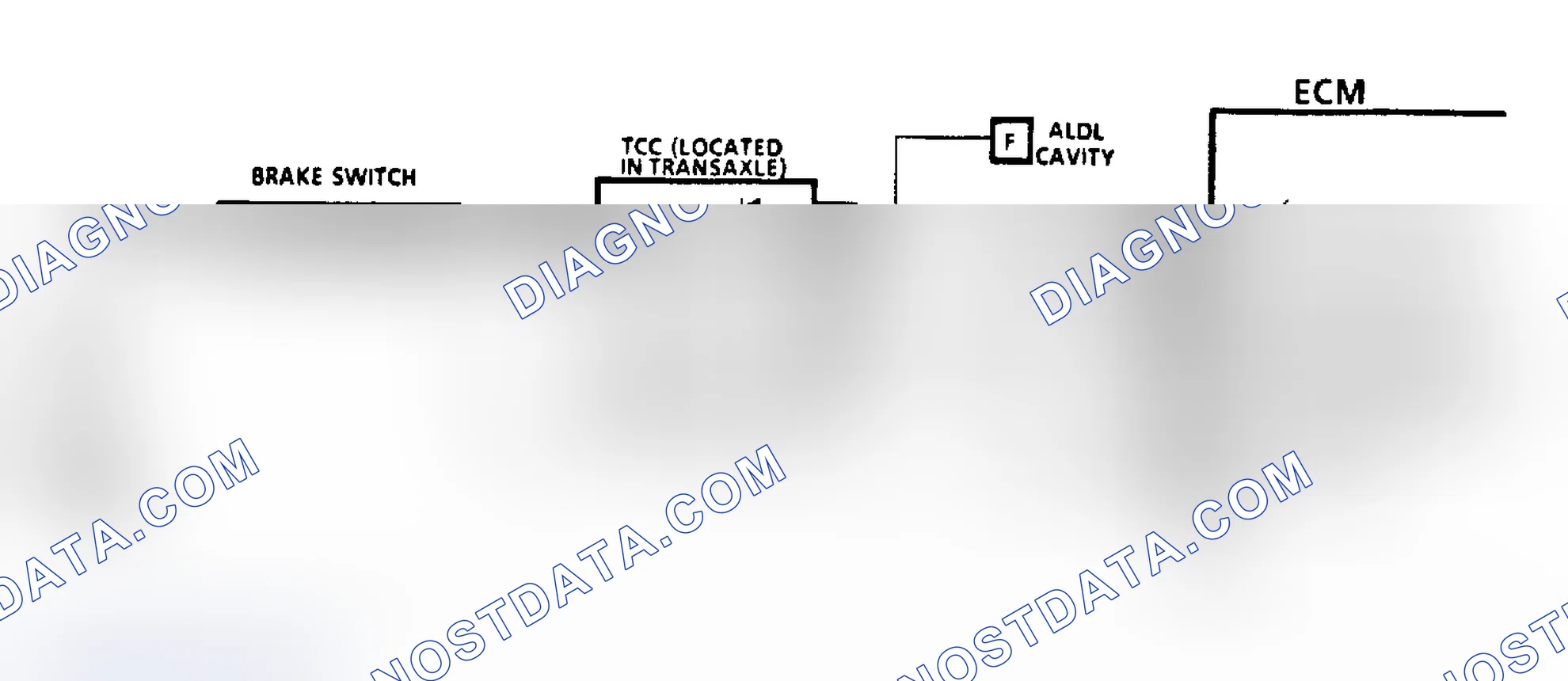 Scheme 284: Code 26: TCC Quad-Driver Ckt Diag (3.3L N Body W/125-C Trans)