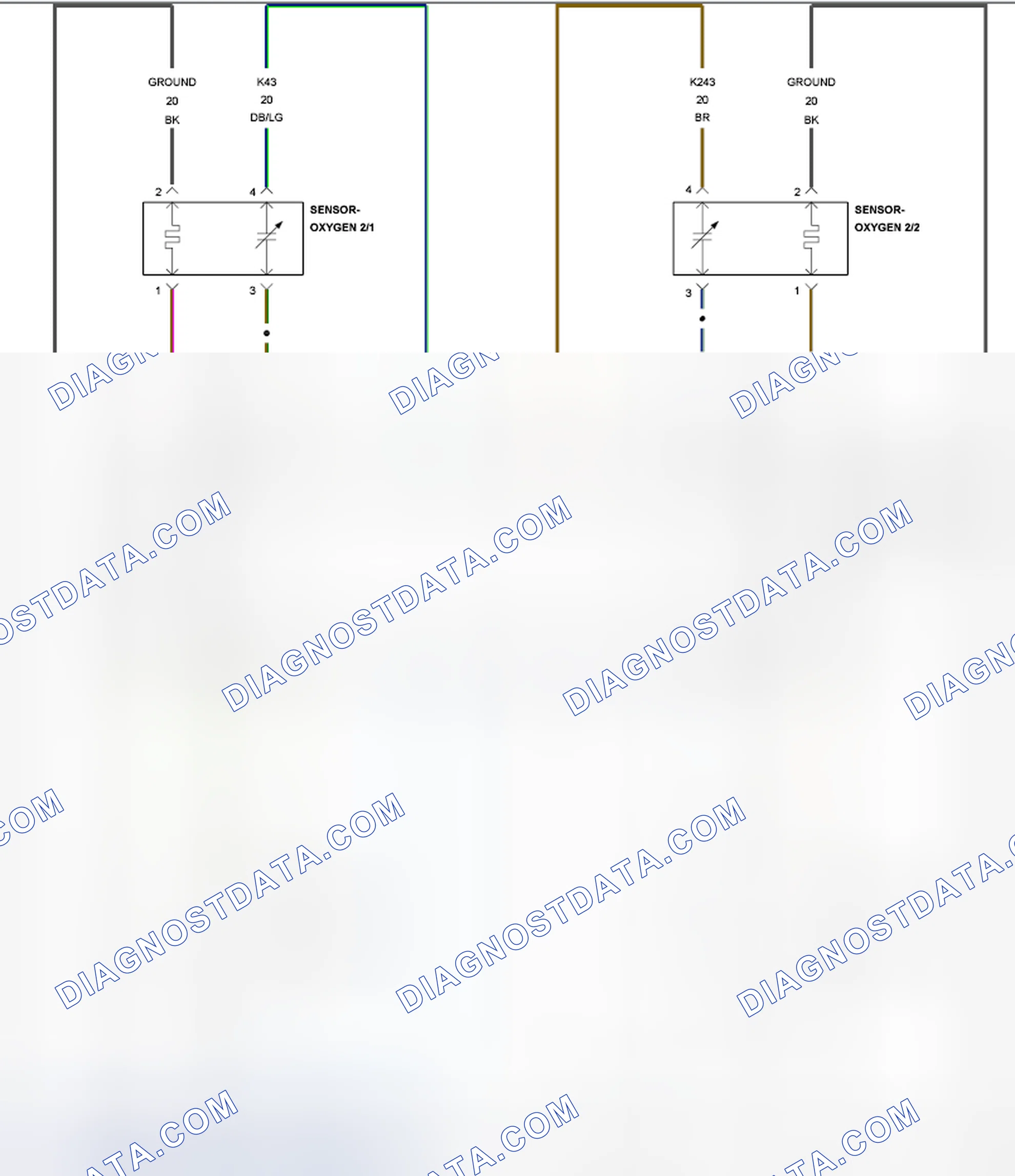 Scheme 38: CHECKING THE OXYGEN SENSOR OPERATION