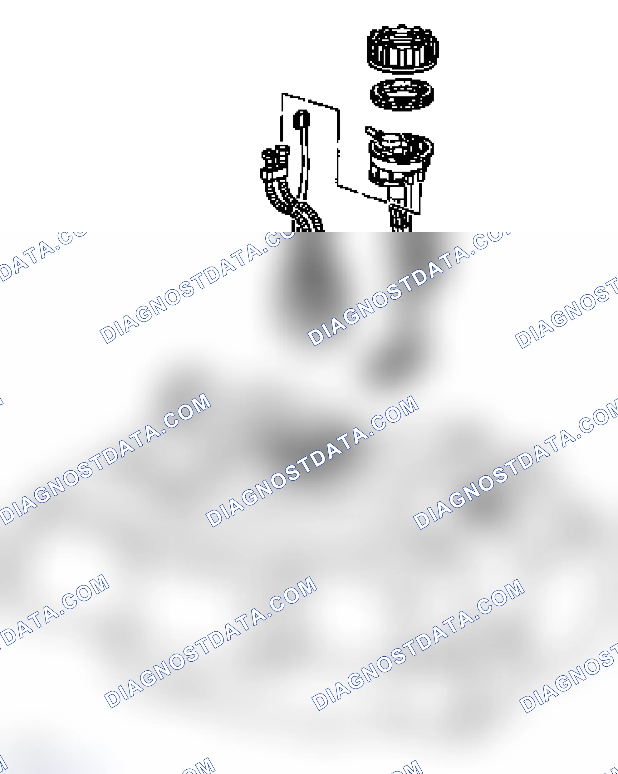 Scheme 6: Removing and installing fuel pump