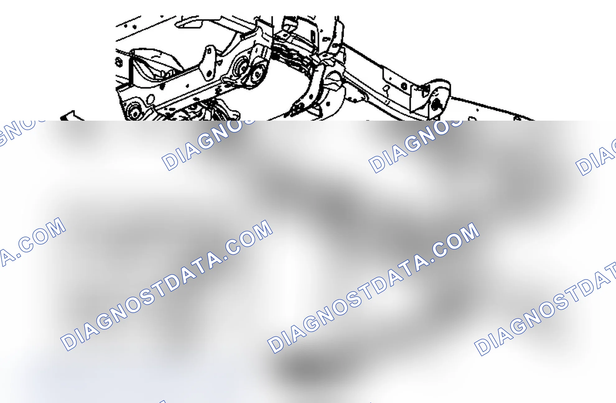 Scheme 14: Transmission Support Crossmember Replacement (4WD 1500 Series)