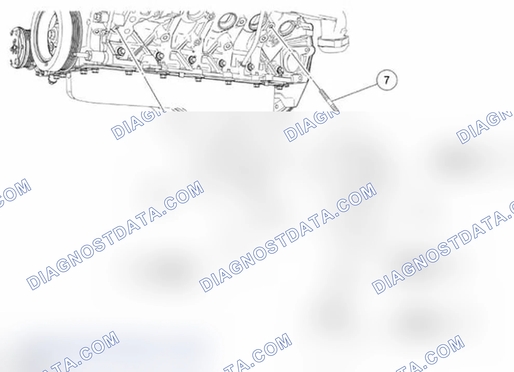 Scheme 1094: Oil Filter Adapter Mounting