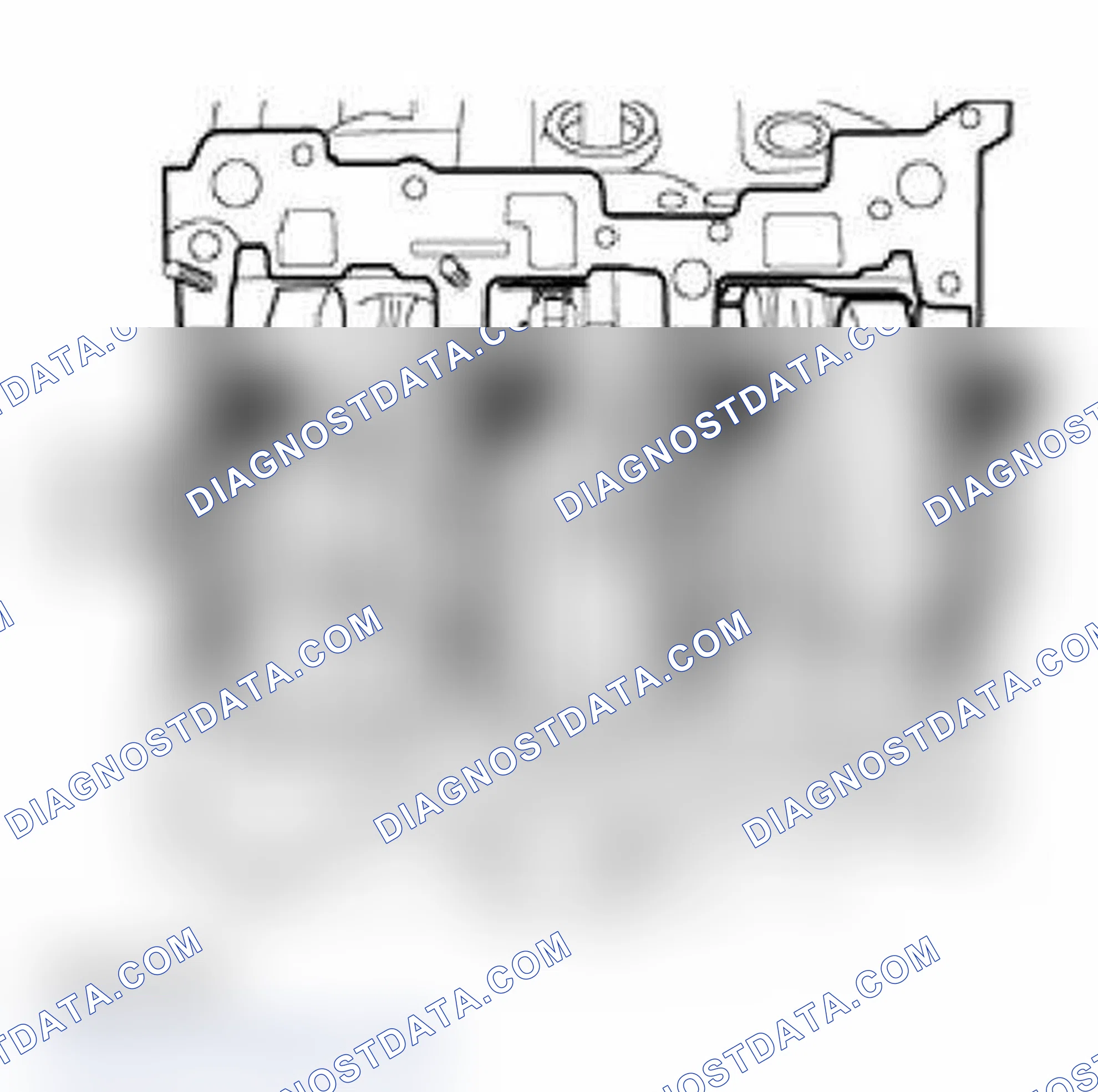 Scheme 173: Number markings on crankshaft bearing cap