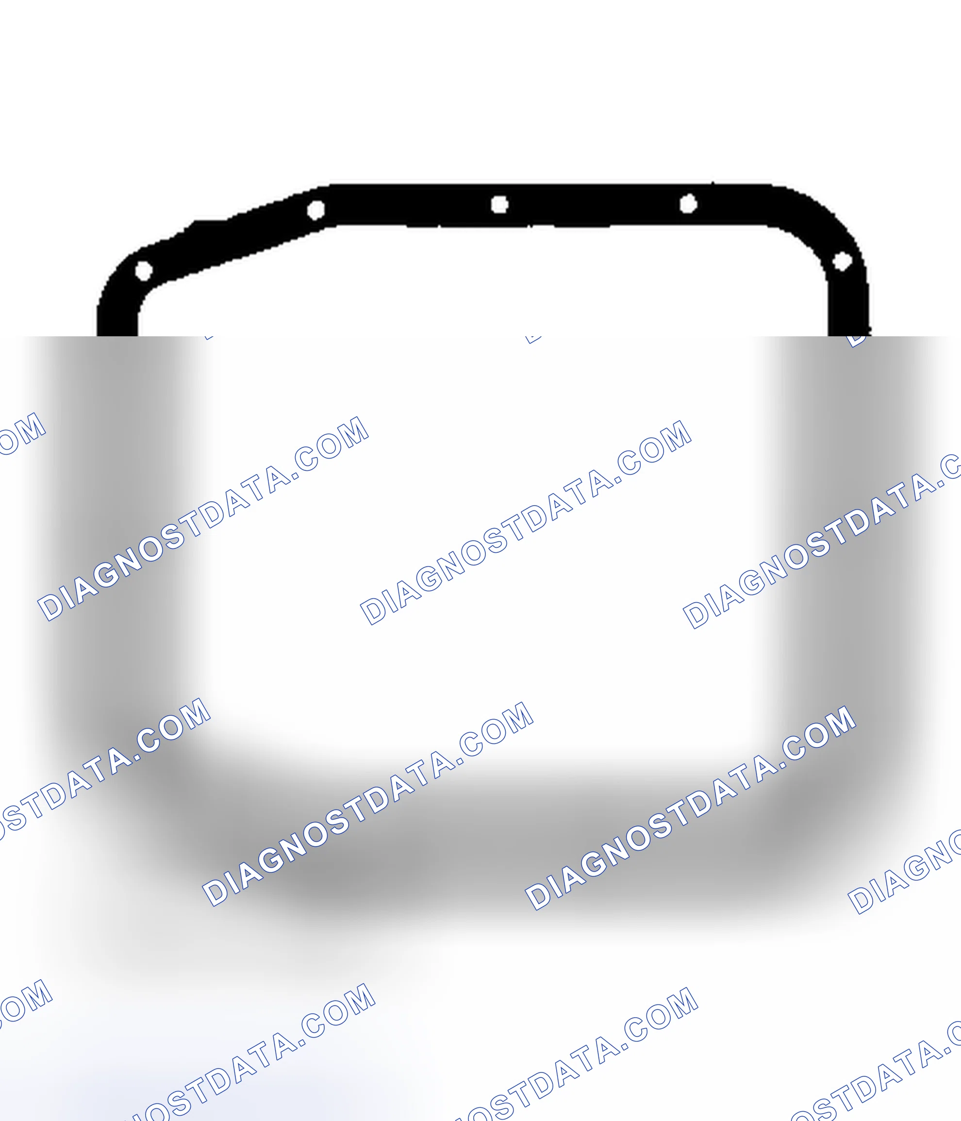 Scheme 35: Identifying Oil Pan Gasket (4R70W)