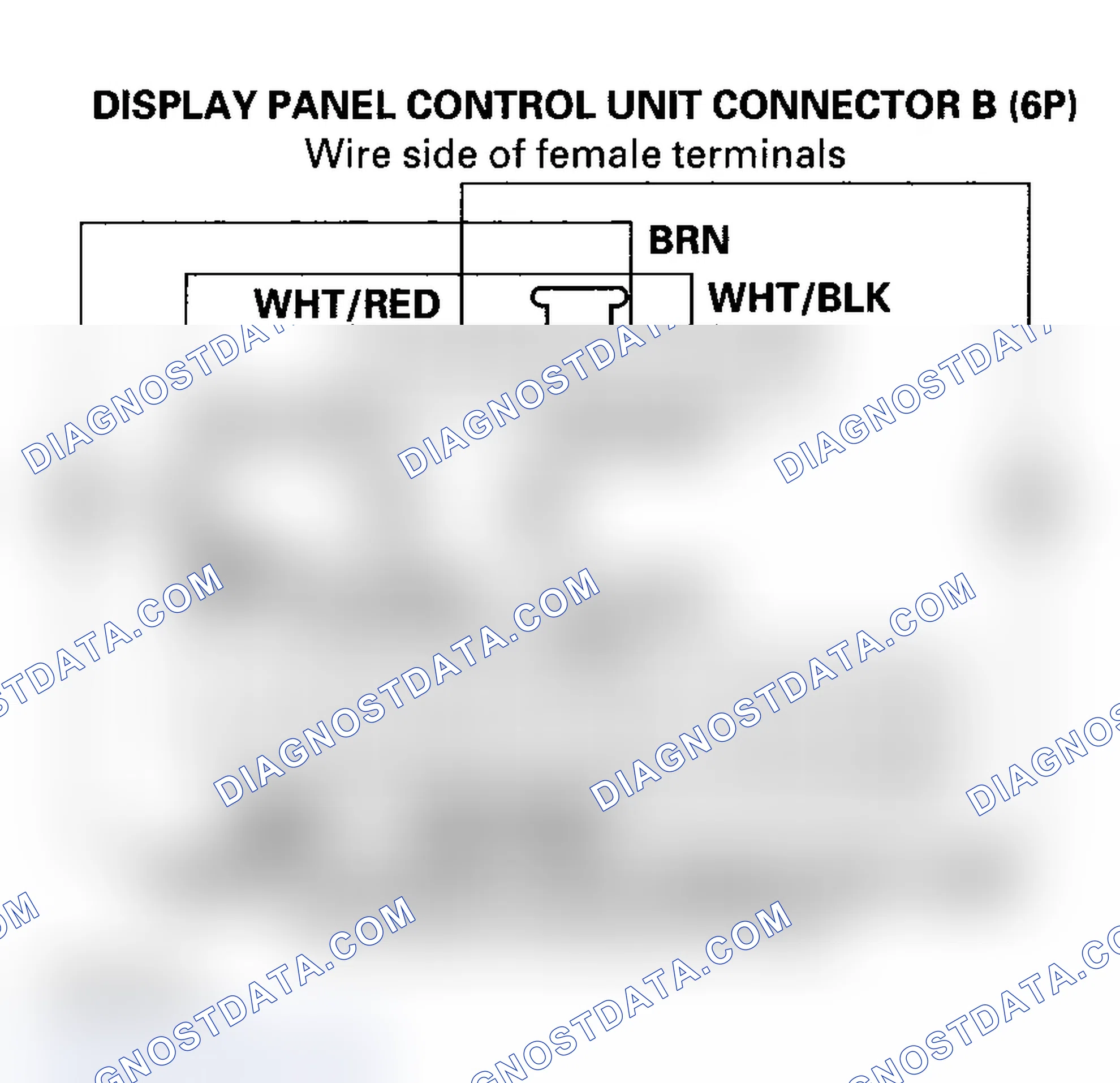 Scheme 70: DTC B1726: Display Panel Control Unit Lost Communication with the Climate Control Unit