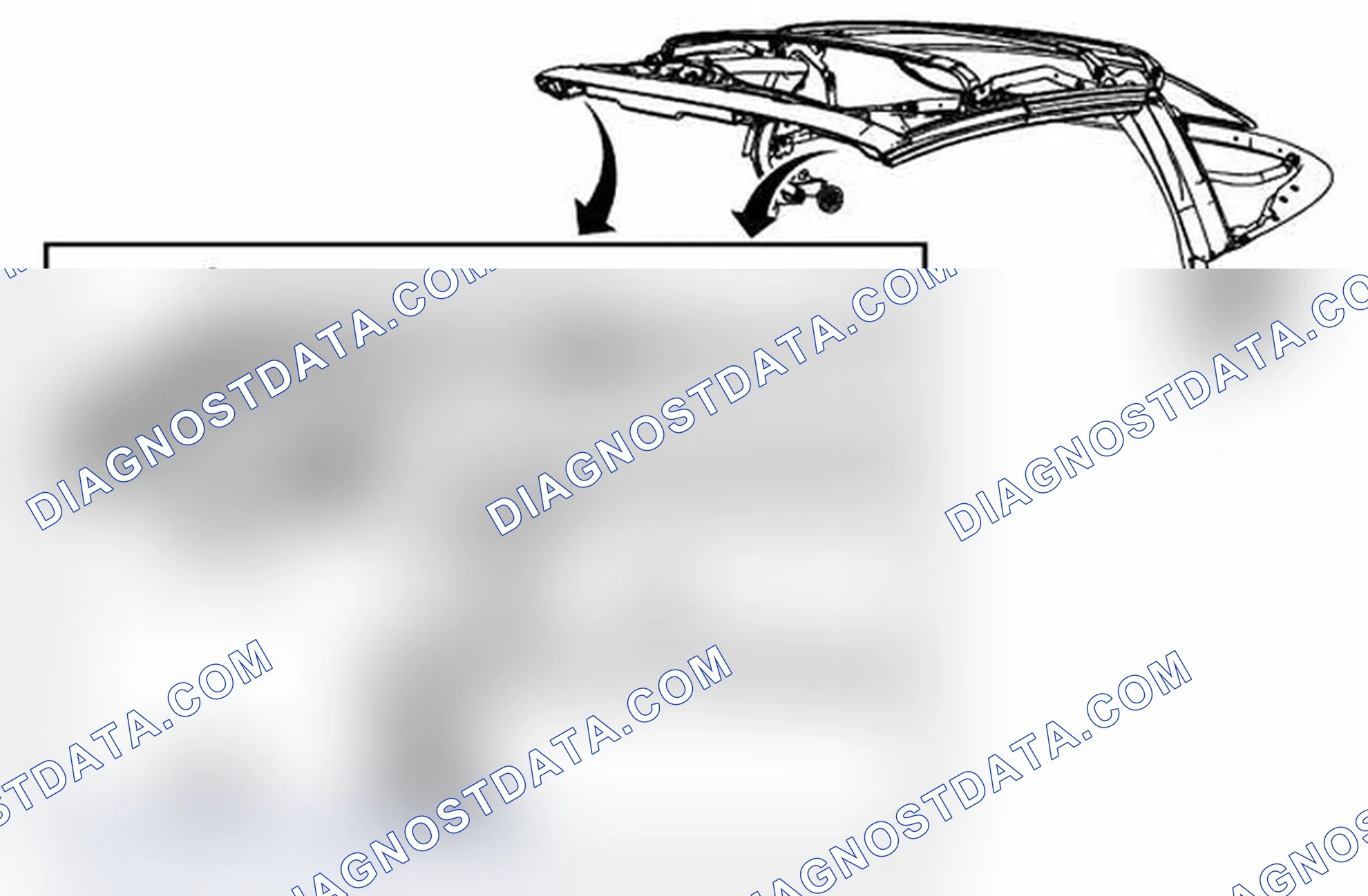 Scheme 16: Folding Top Front Locating Pin Guide Replacement
