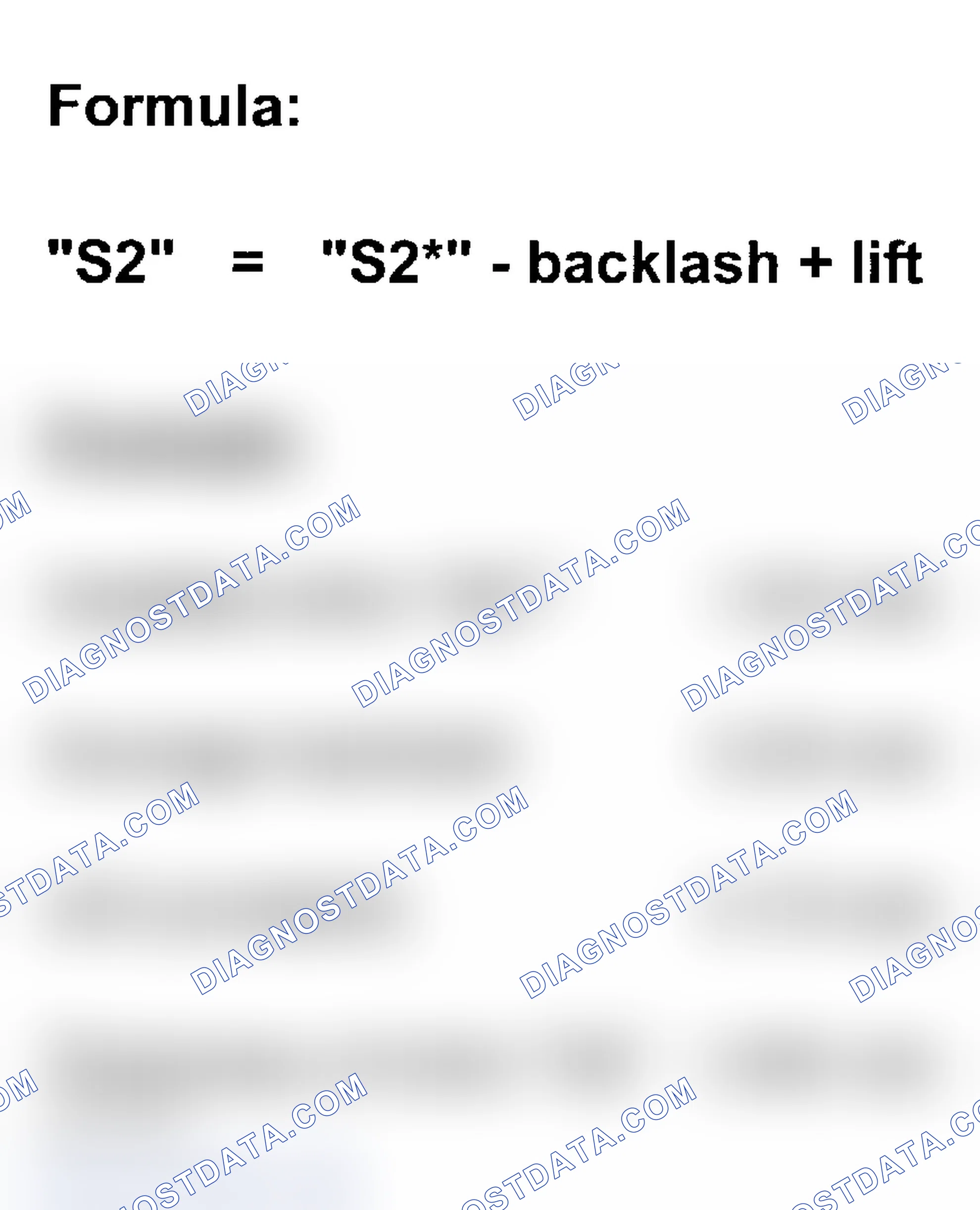 Scheme 212: Determining Thickness Of Shim "S2" (Ring Gear)