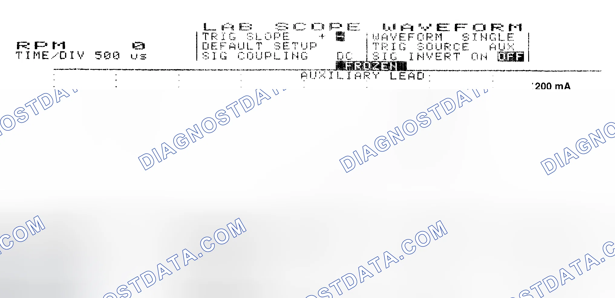 Scheme 17: Single Injector w/Normal Current Flow - Current Pattern