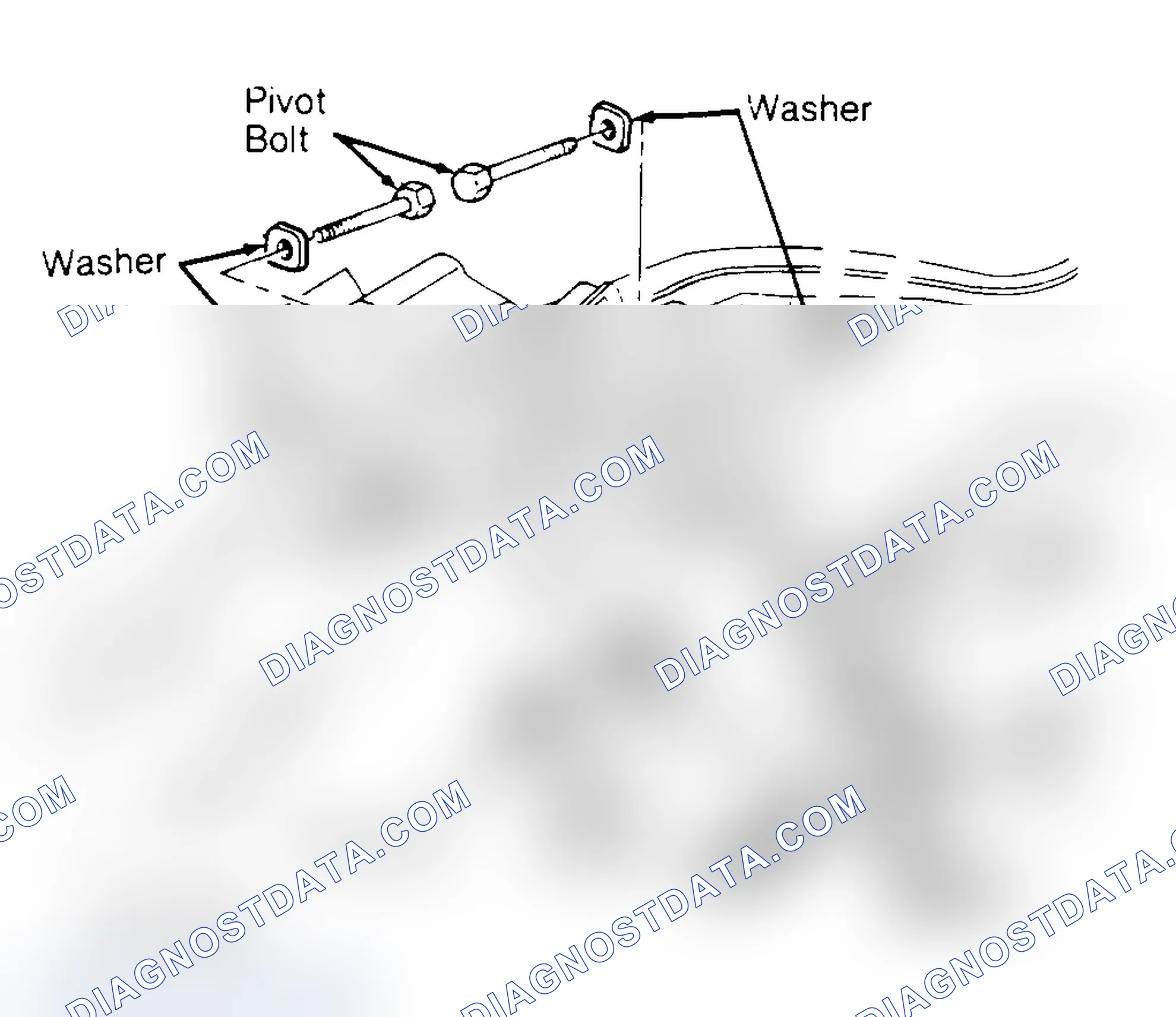 Scheme 11: Exploded View Of Upper Control Arm (Astro, "K" Series Blazer & Pickup, Safari, Sierra, Suburban & Yukon)
