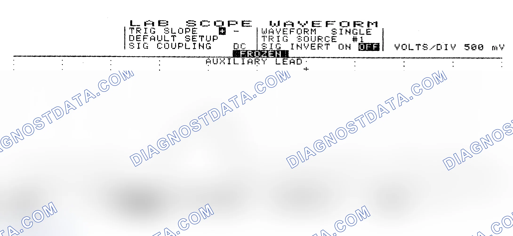 Scheme 10: Single Injector w/Excessive Current Flow - Current Pattern