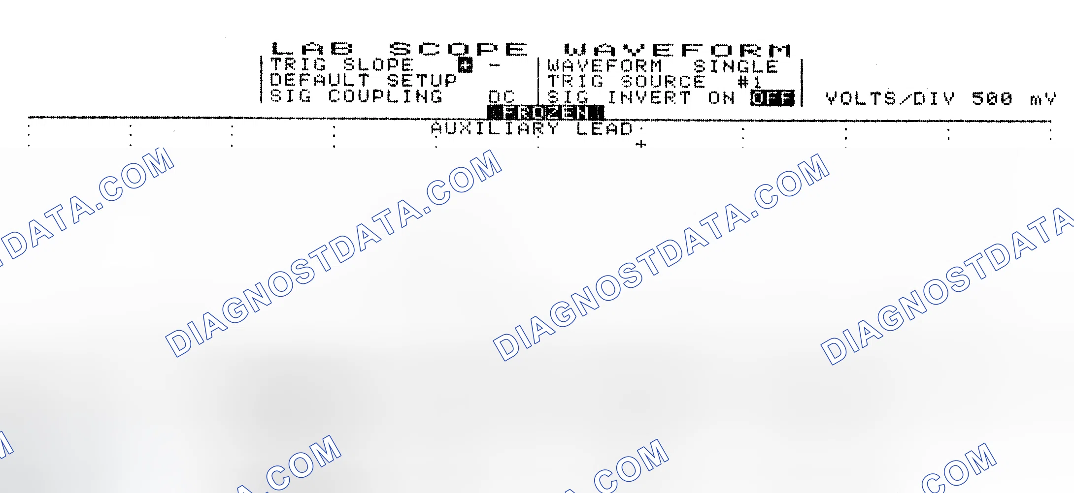 Scheme 10: Single Injector w/Excessive Current Flow - Current Pattern