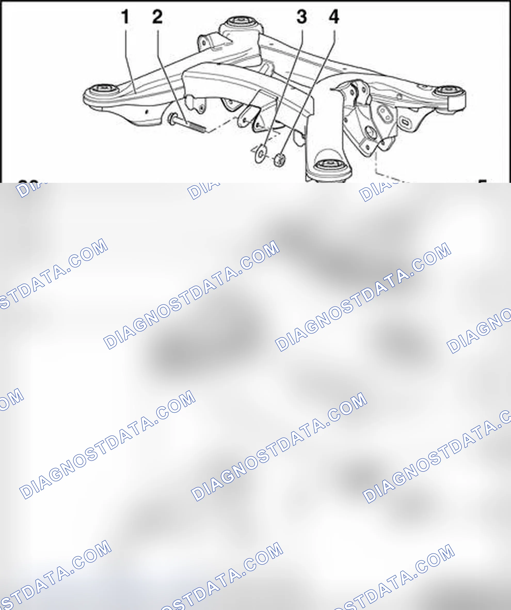 Scheme 141: Rear final drive (Audi A8), overview