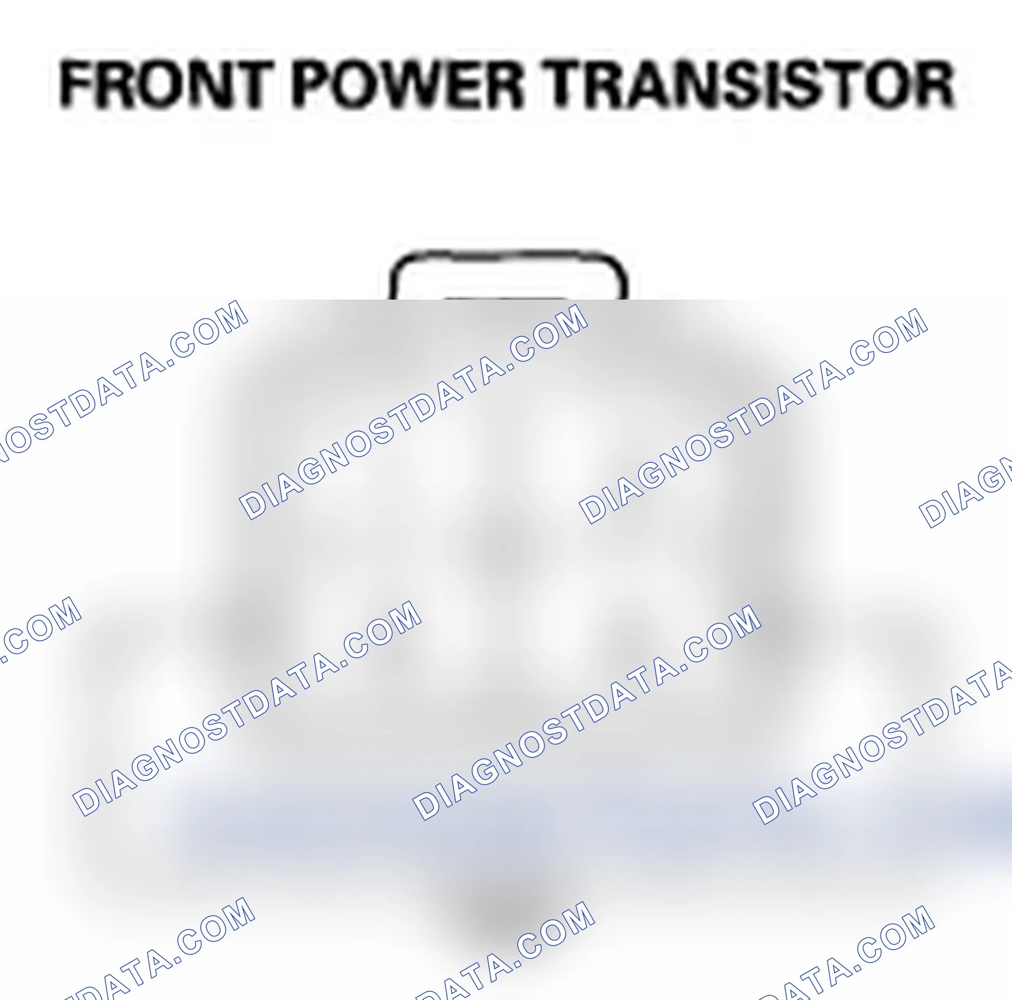 Scheme 170: Front Power Transistor Test