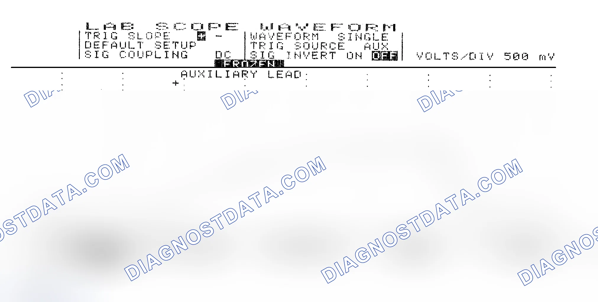 Scheme 14: Single Injector w/Excessive Current Flow - Current Pattern