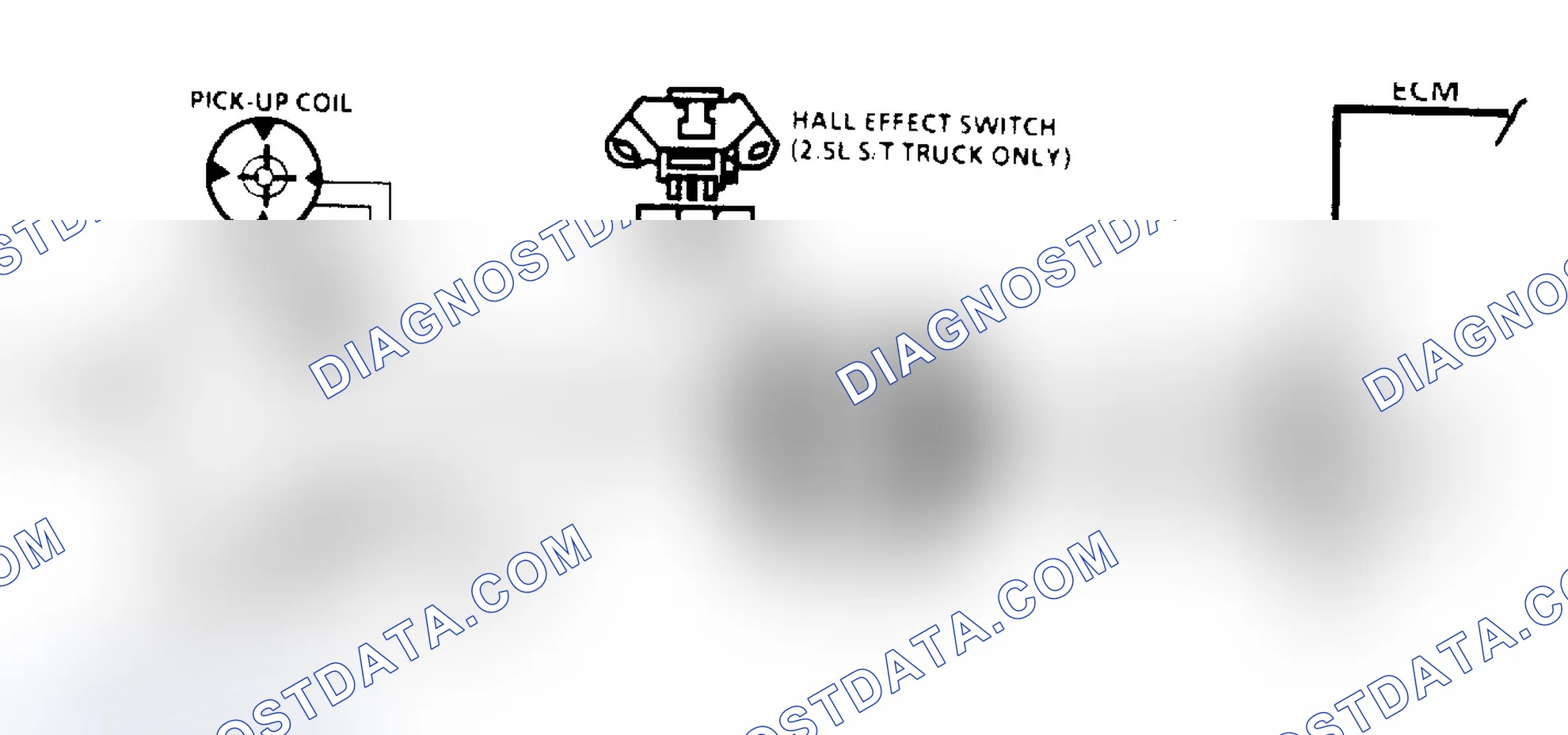 Scheme 111: Ignition System Check (Remote Coil) Schematic (2.5L "S/T" Series)