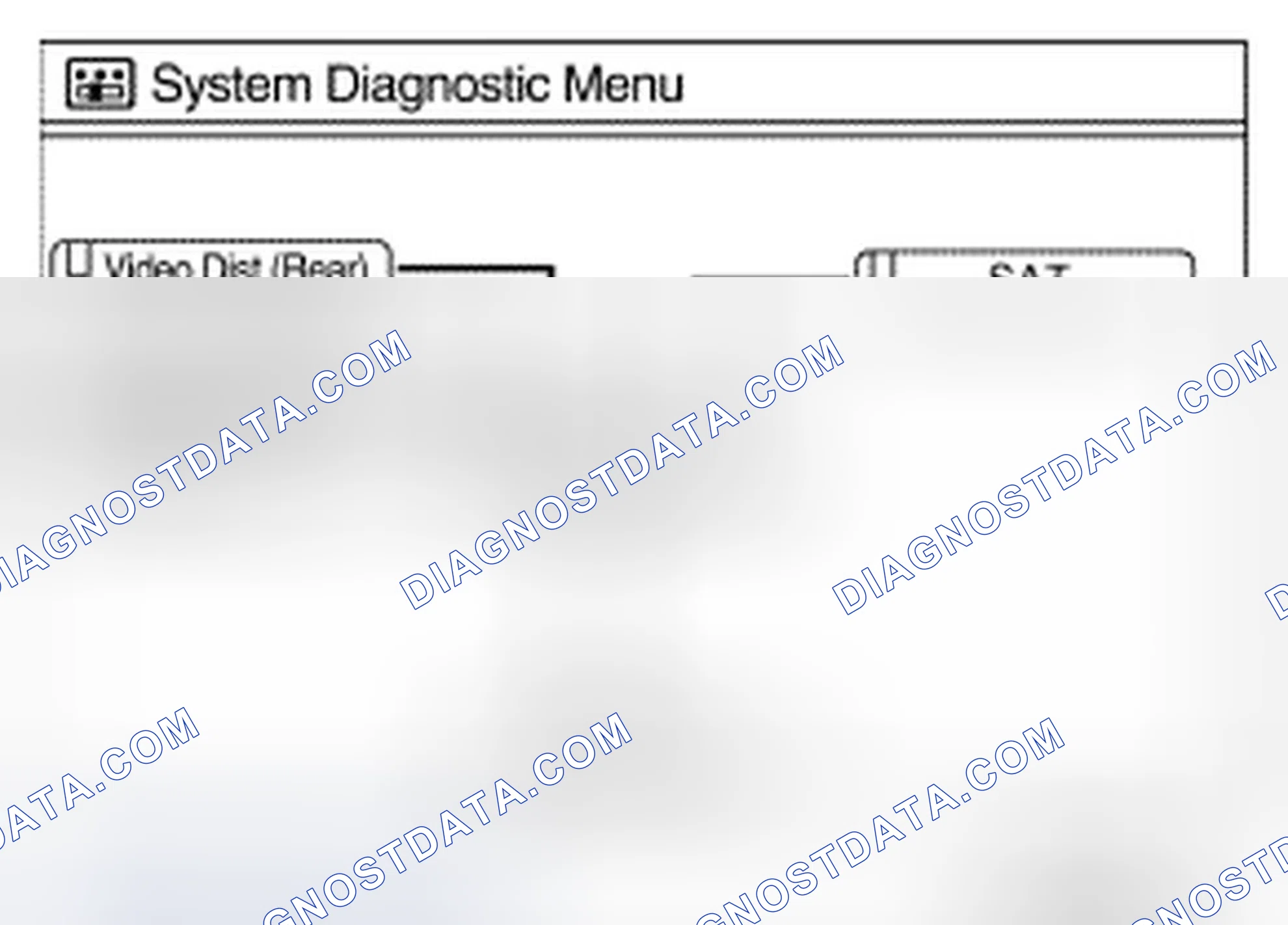 Scheme 138: SELF-DIAGNOSIS MODE