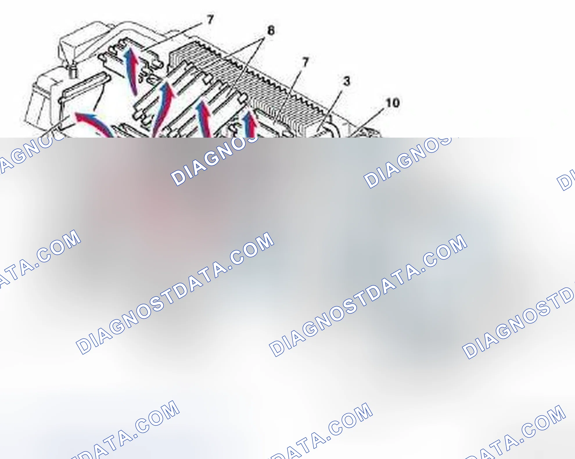 Scheme 72: Comfort automatic air conditioning housing, task - GF83.40-P-2170-02P