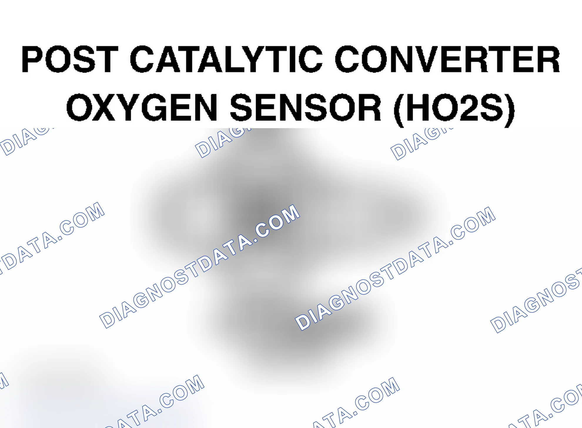 Scheme 180: POST CATALYTIC CONVERTER OXYGEN SENSOR (HO2S)