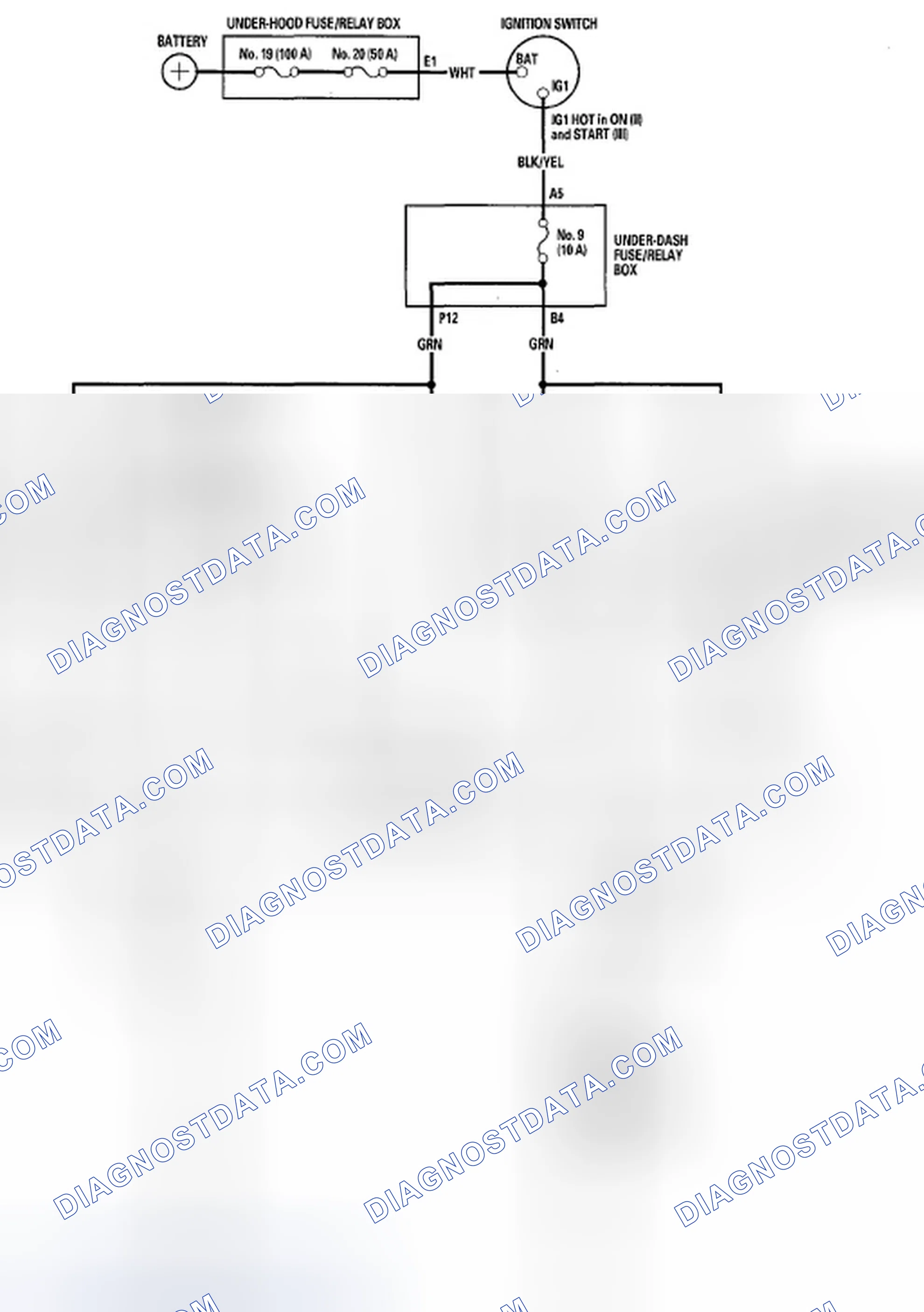 Scheme 4: Circuit Diagram - Rear Window