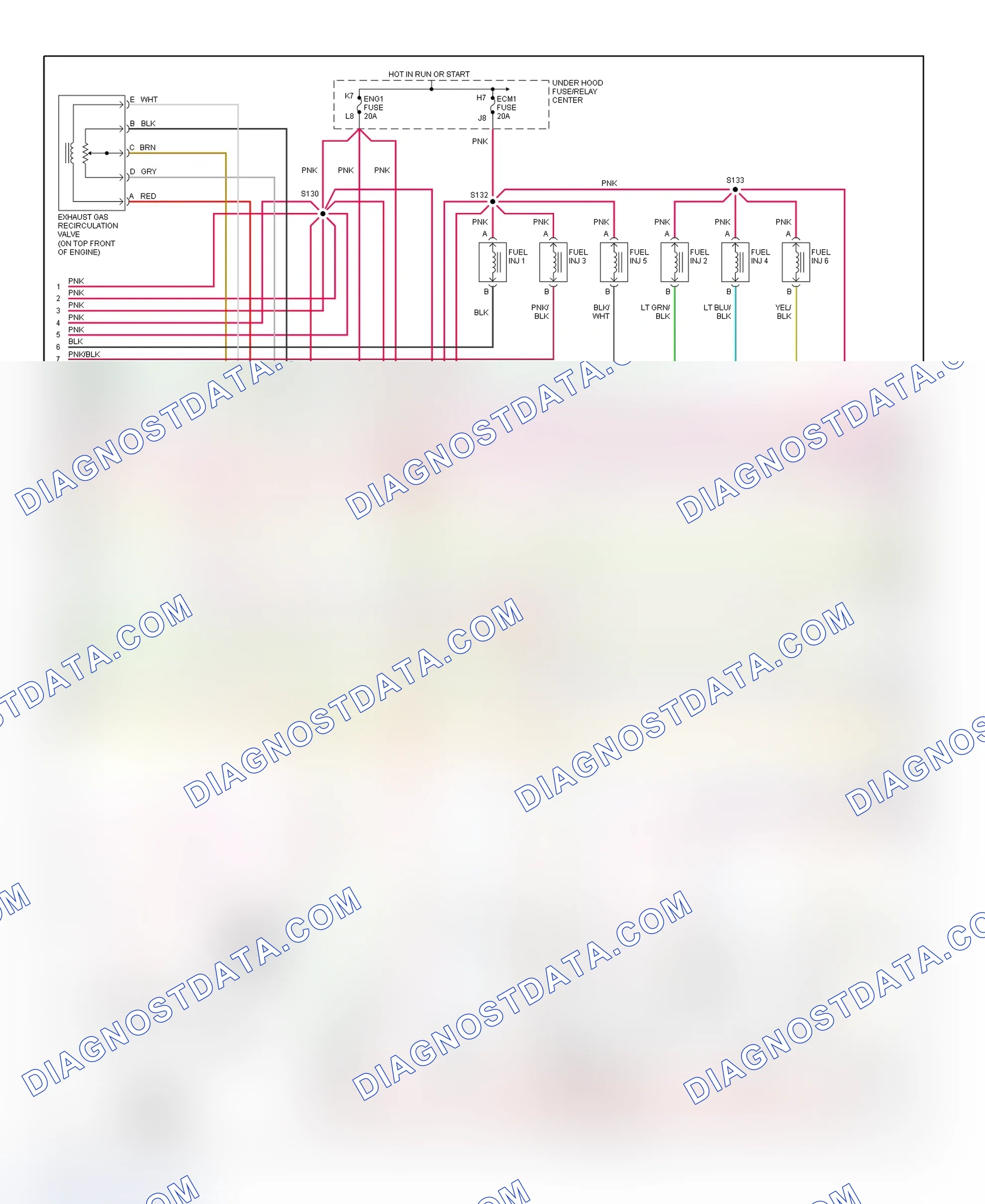 Scheme 51: PCM Wiring Diagram (Chevy Express & Savana - 4.3L - 2 Of 4)