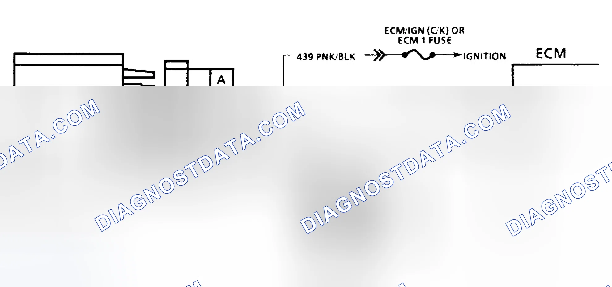 Scheme 124: Code 43 Schematic (All Except 3.1L, 4.3L Turbo & Models W/4L80-E Transmission) Electronic Spark Control