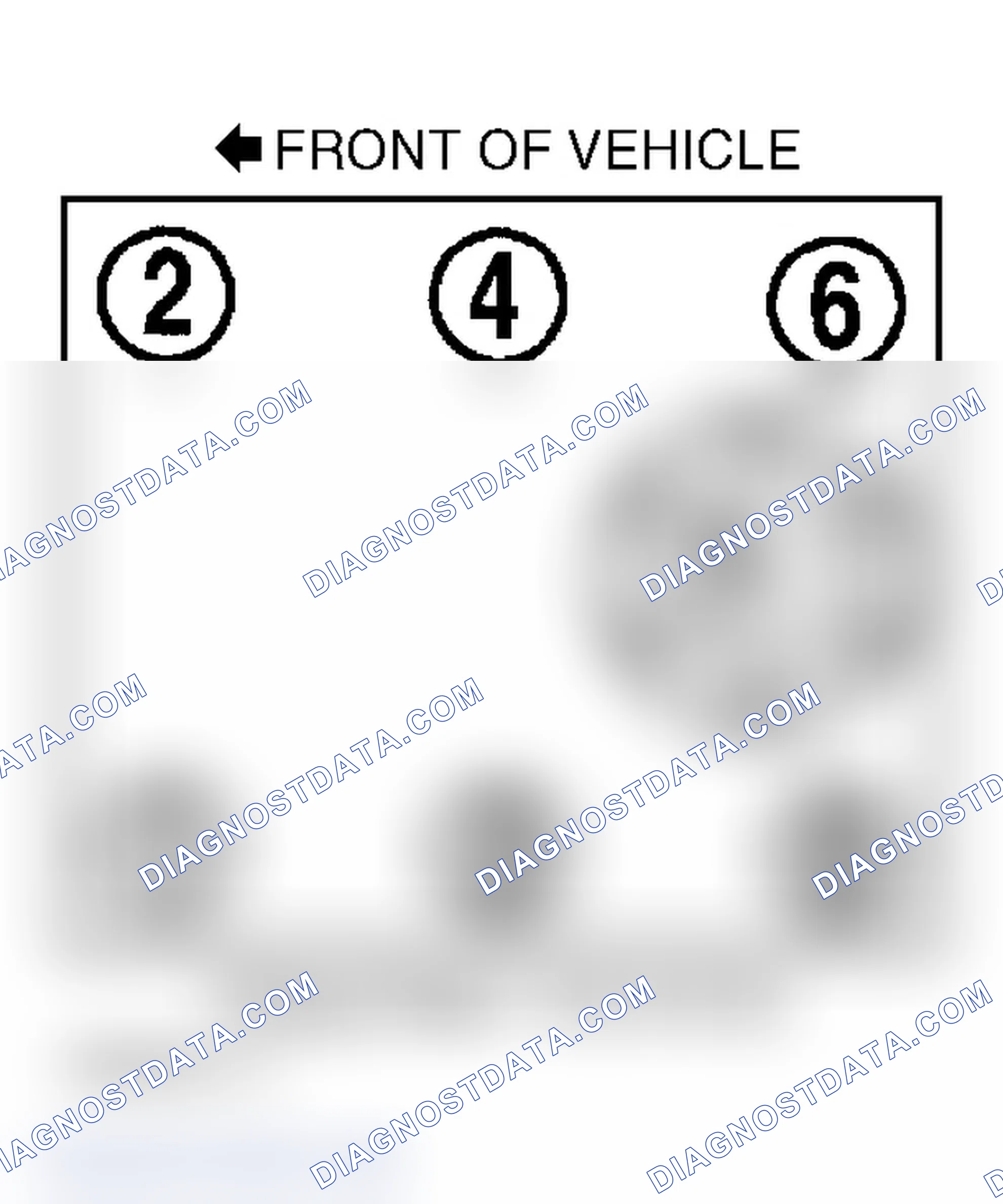 Scheme 5: Firing Order & Distributor Rotation 3.9L V6 (Dakota, Durango, Ram Pickup, Ram Van & Ram Wagon)