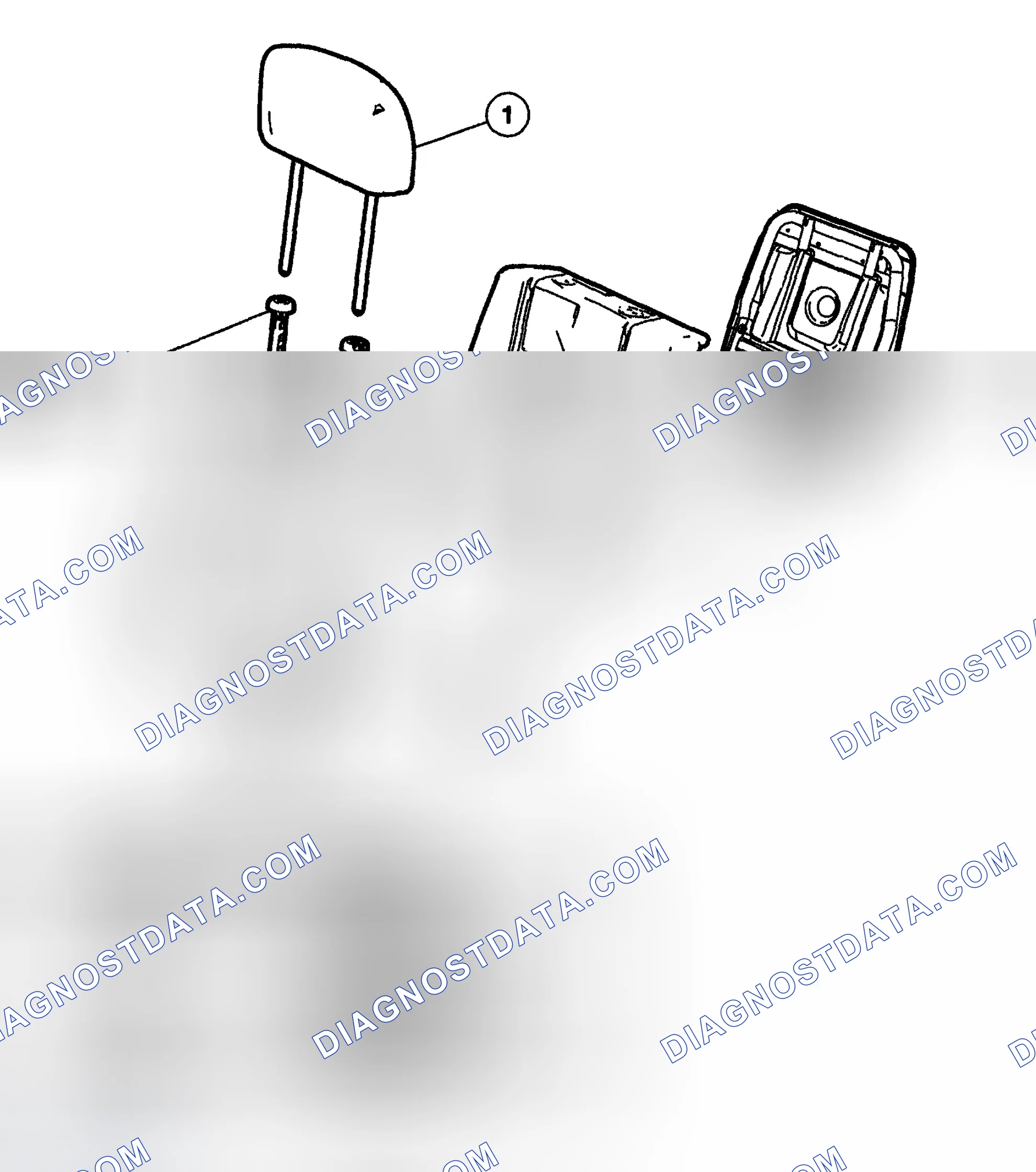 Scheme 209: Rear Seat Backrest - 40 Percent, Second Row