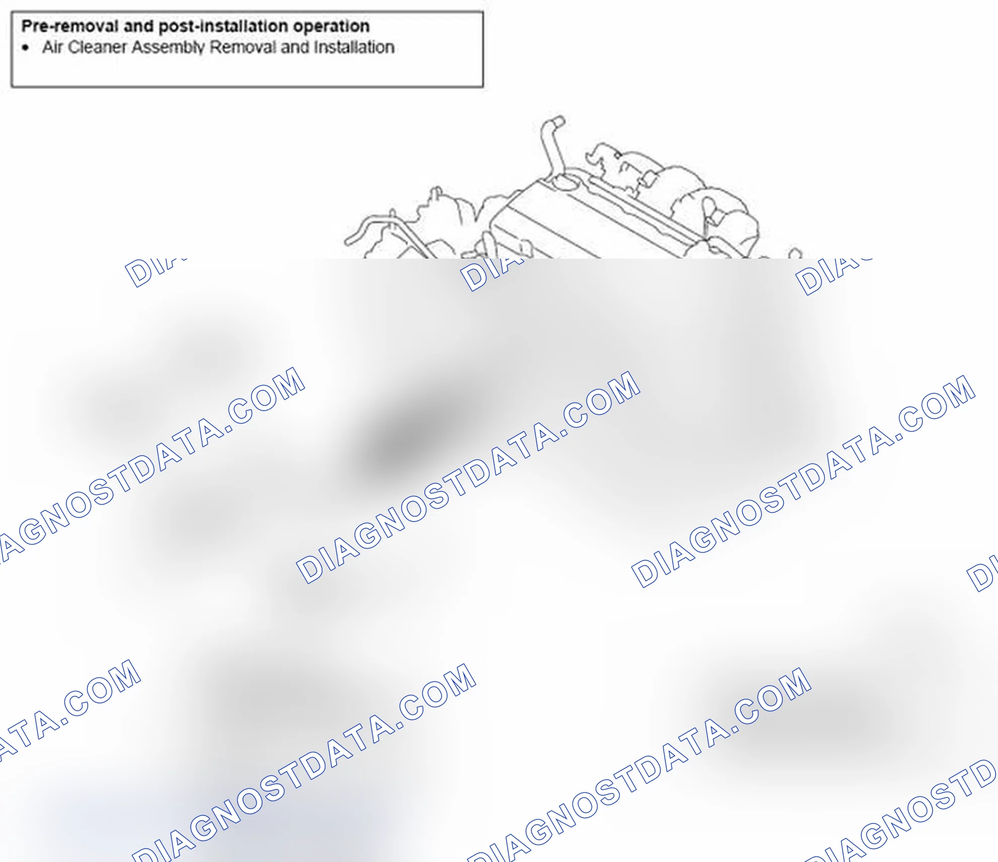 Scheme 14: REMOVAL AND INSTALLATION < 2.0L ENGINE NON-TURBO, 2.4L ENGINE >