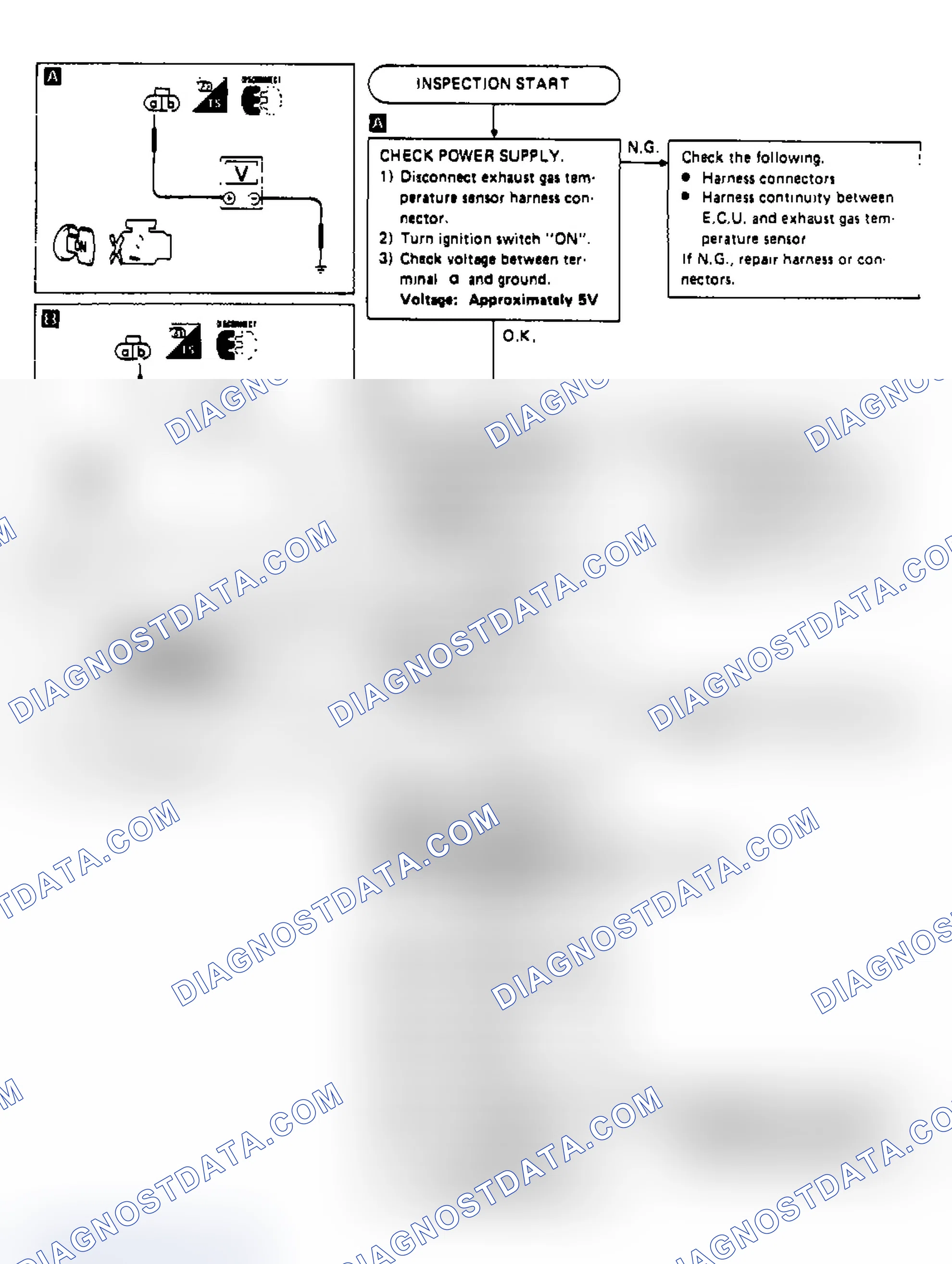 Scheme 19: CODE 35: EGR TEMP. SENSOR (CALIF. V6)