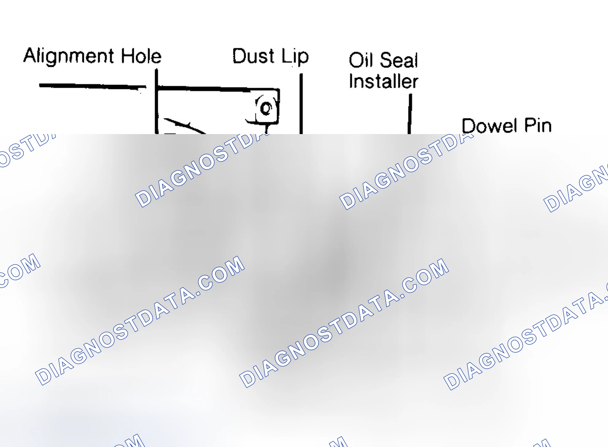 Scheme 10: Installing Typical One-Piece Oil Seal