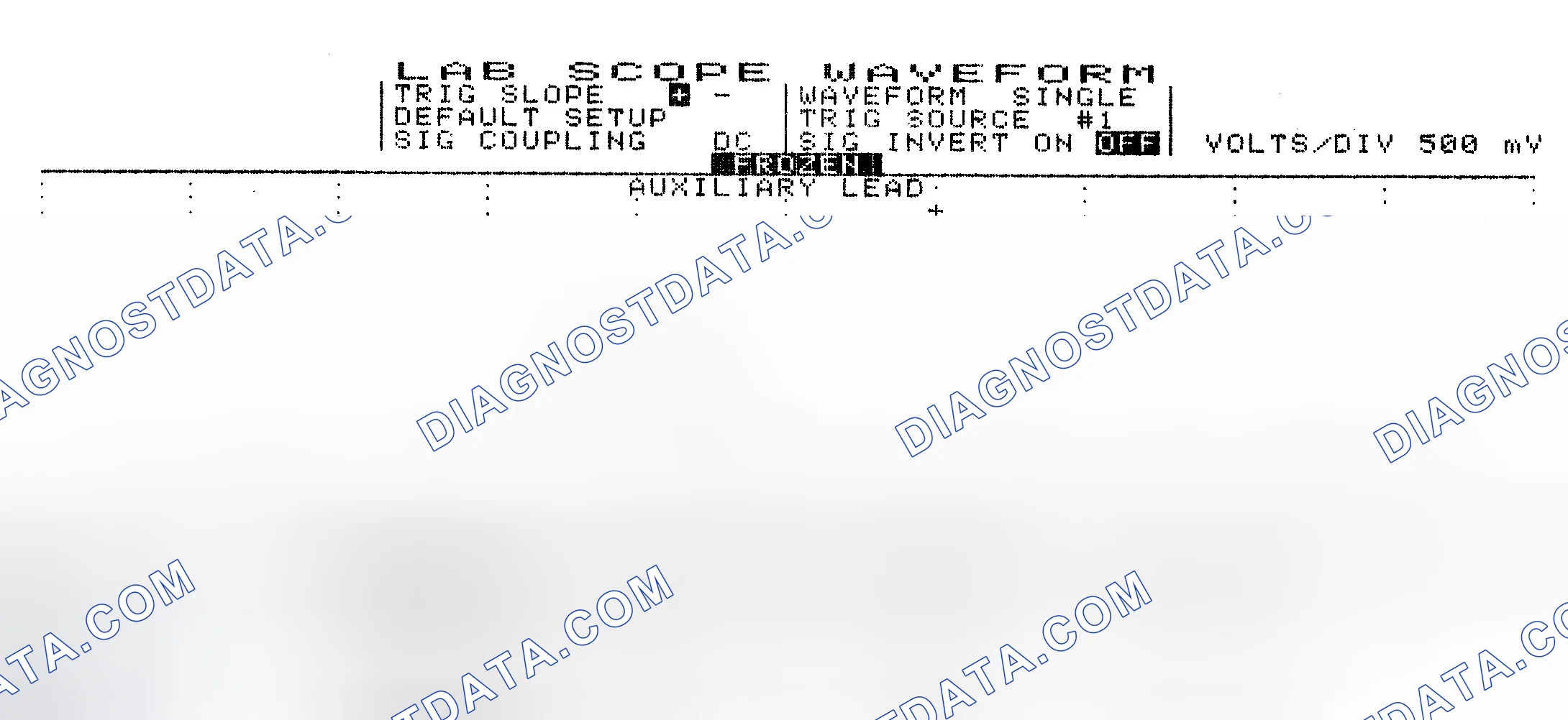 Scheme 10: Single Injector w/Excessive Current Flow - Current Pattern