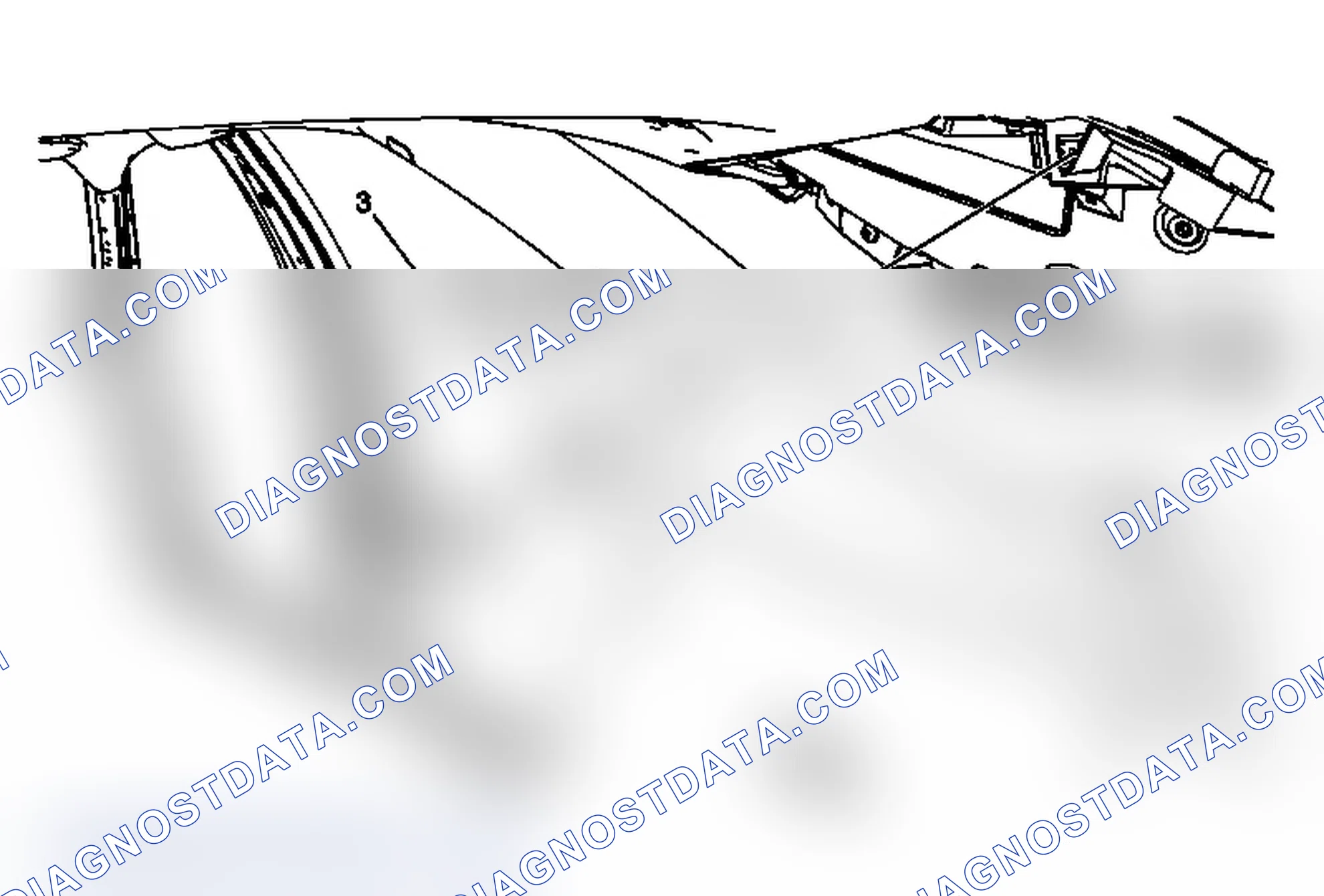 Scheme 63: Body Side Window Rear Garnish Molding Replacement (Wagon)